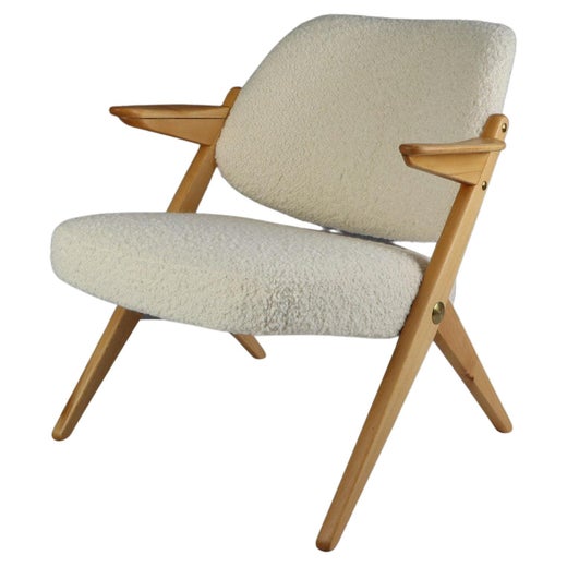 Midcentury Pair of Oak or Teak Easy Chair Ikea Bengt Ruda "Sierra", Sweden  at 1stDibs | wishbone chair ikea, ikea spindle chair, ikea wishbone chair