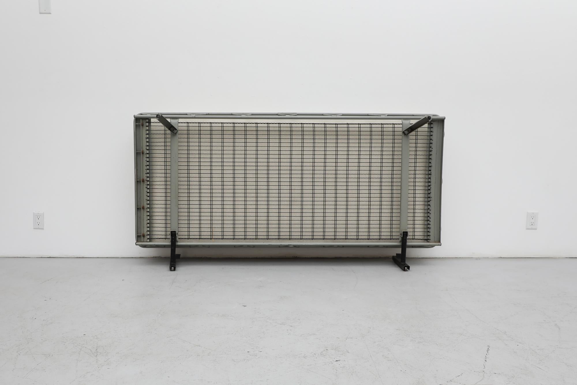 Seltener Wim Rietveld-Metall, Mid-Century  Arielle-Tagesbett „Fold-Up“ für Auping, 1953 im Angebot 2