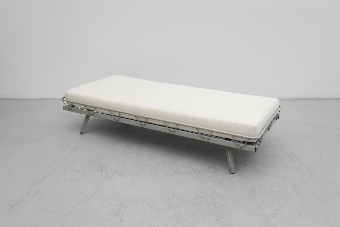 Mid-Century Modern Rare Mid Century Wim Rietveld Metal  