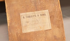 Rare Mid Victorian G Trollope & Sons Burr Walnut Triple Wardrobe Original Glass