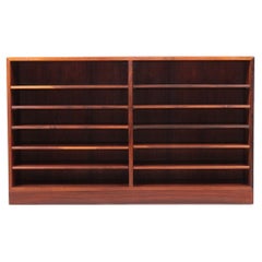 Vintage Rare Midcentury Bookcase in Rosewood by Børge Mogensen, 1960s