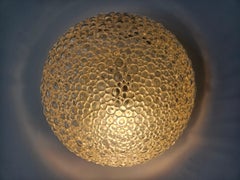 Rare Midcentury Bubble Flush Mount Limburg, Deutschland, 1970er Jahre