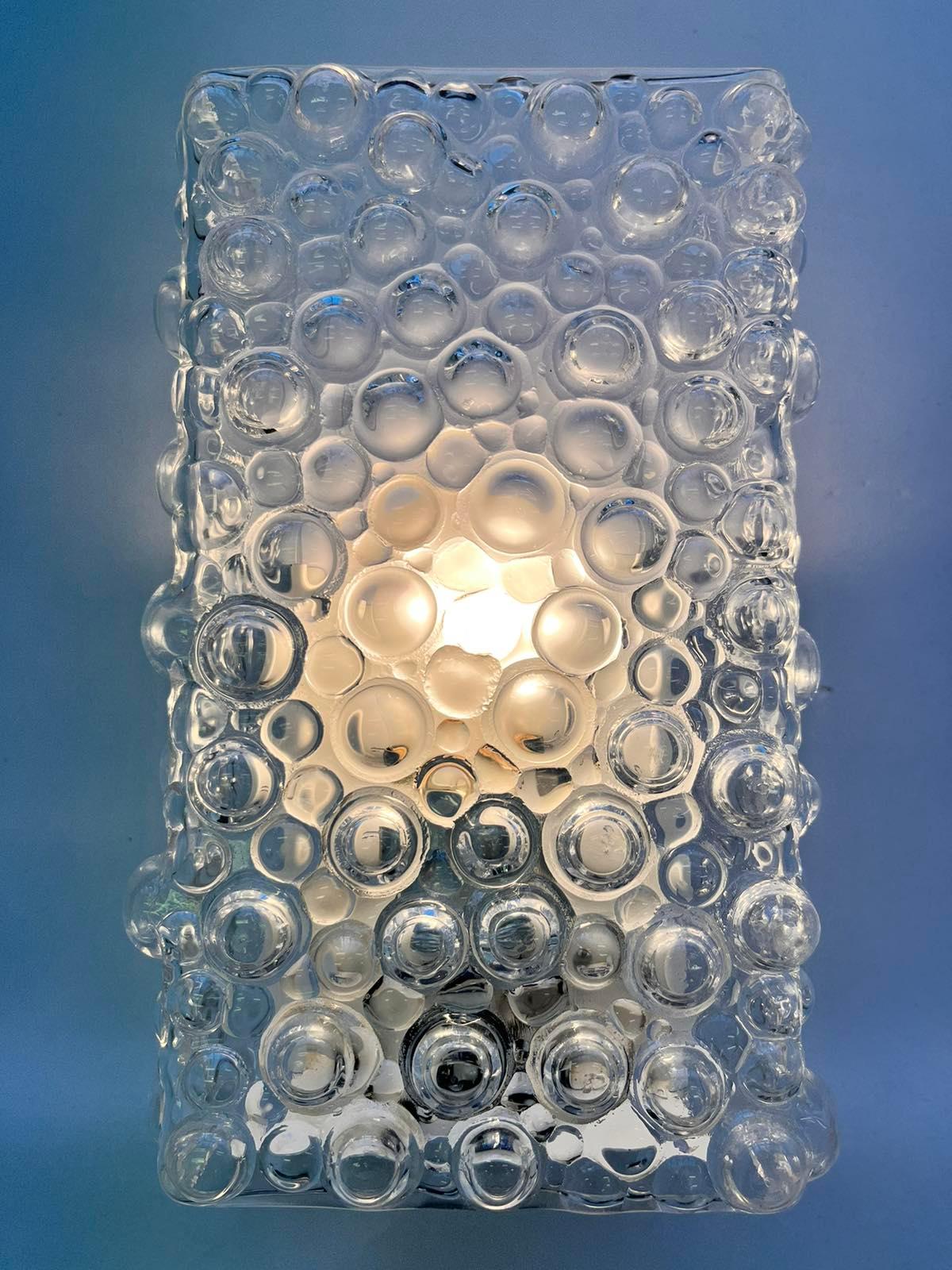 Mid-Century Modern Rare MIdcentury Bubble Wall Lamp, Germany, 1970s For Sale