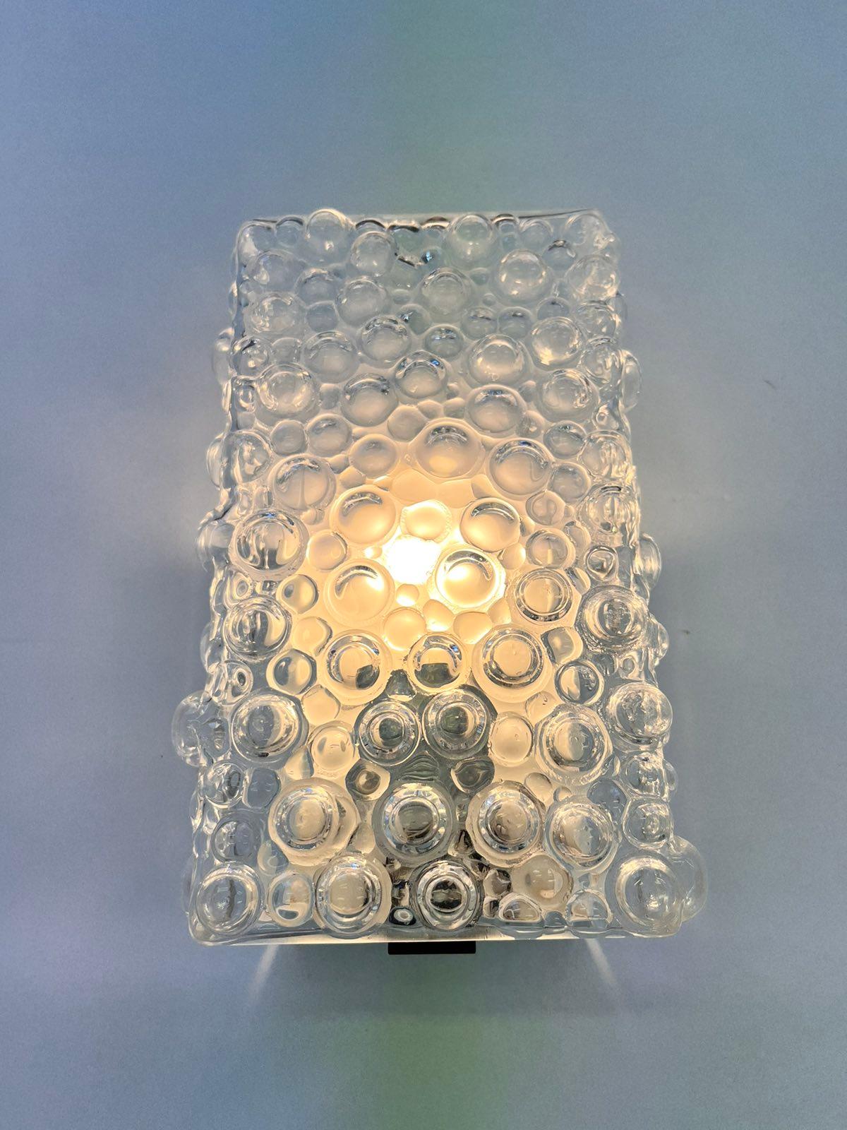 Rare MIdcentury Bubble Wall Lamp, Germany, 1970s For Sale 2