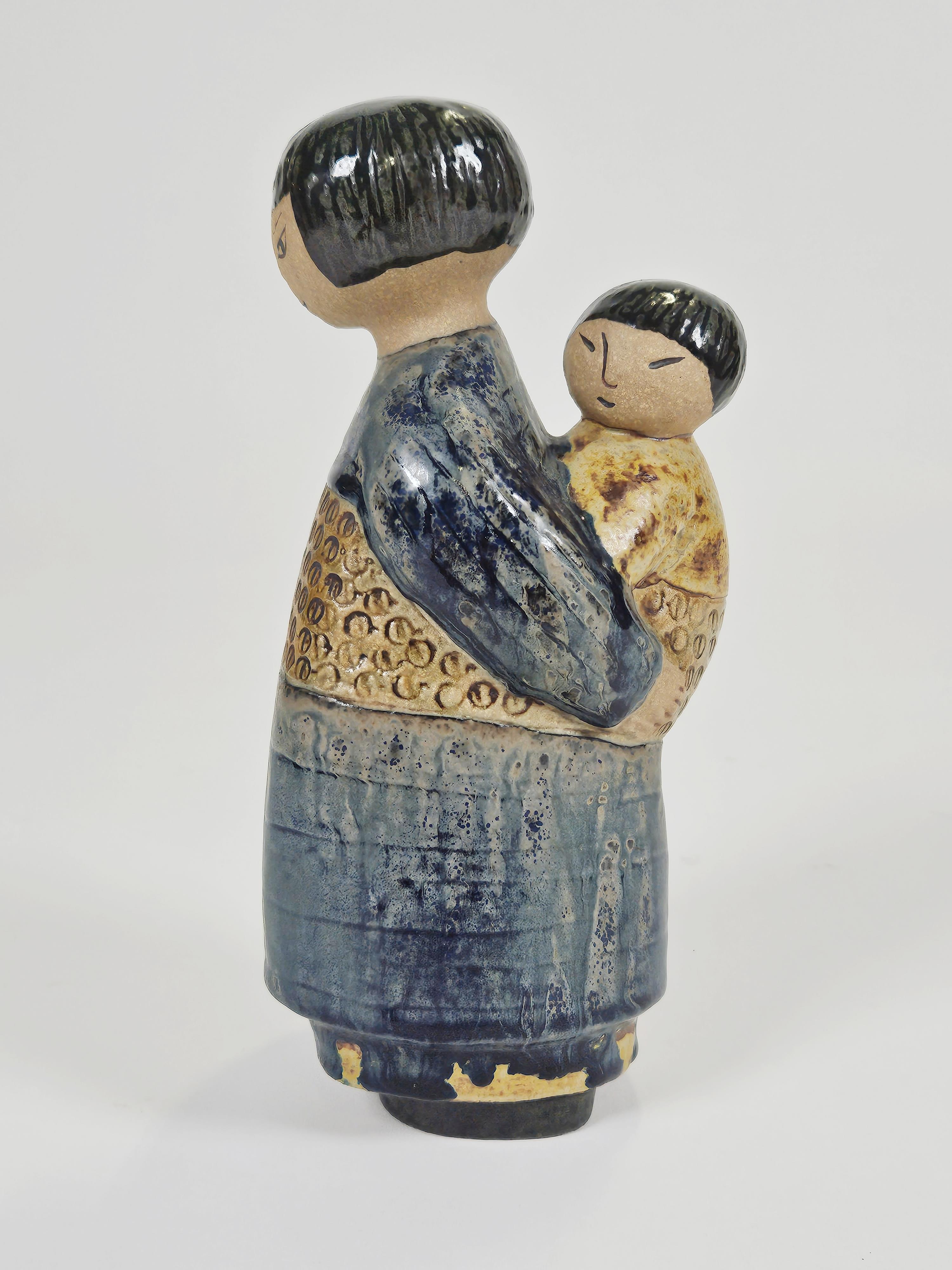 Swedish Rare midcentury ceramic 'Japanskan' by Lisa Larson, Gustavsberg, Sweden For Sale