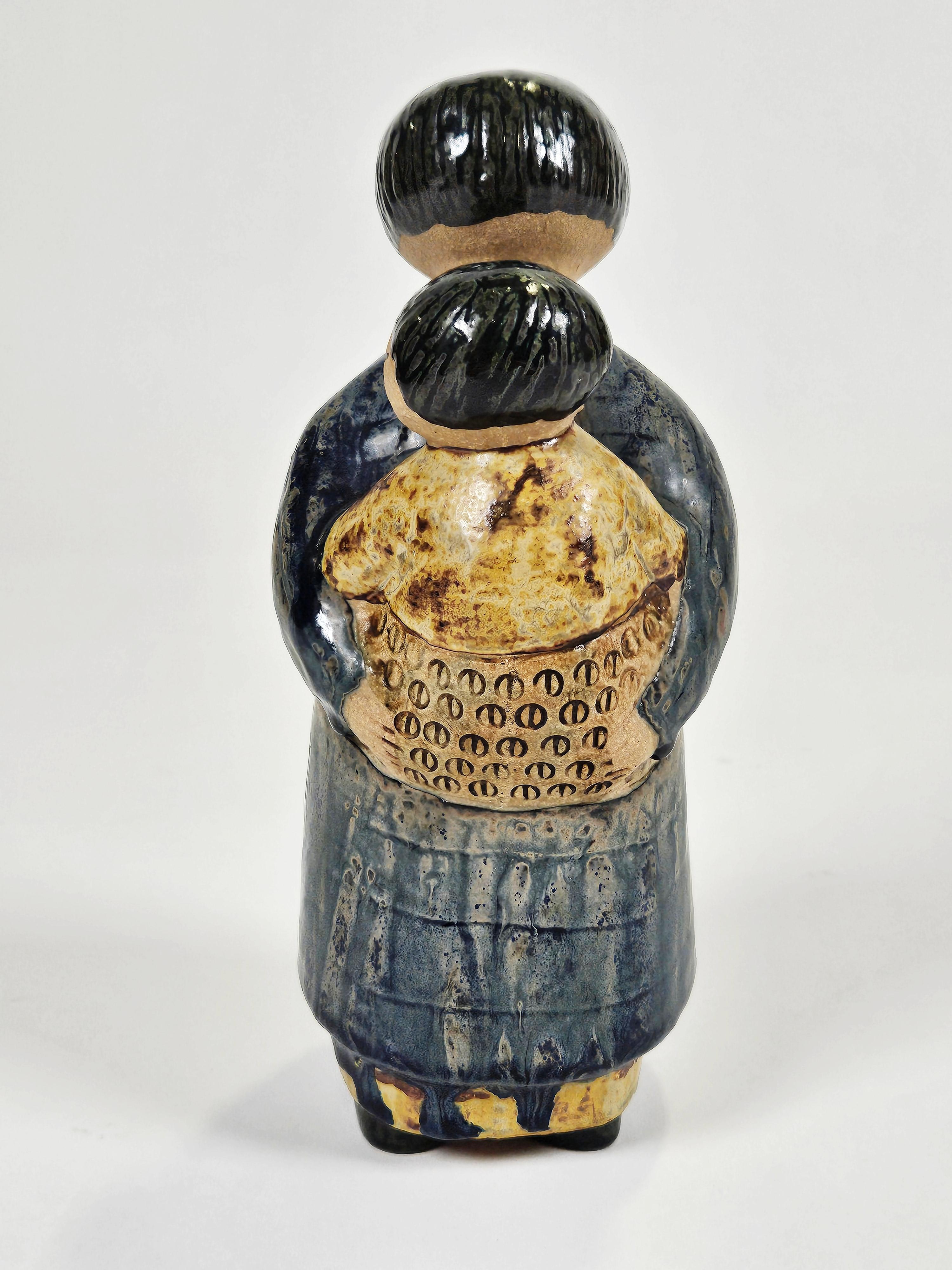 Rare céramique japonaise du milieu du siècle dernier par Lisa Larson, Gustavsberg, Suède Bon état - En vente à Eskilstuna, SE