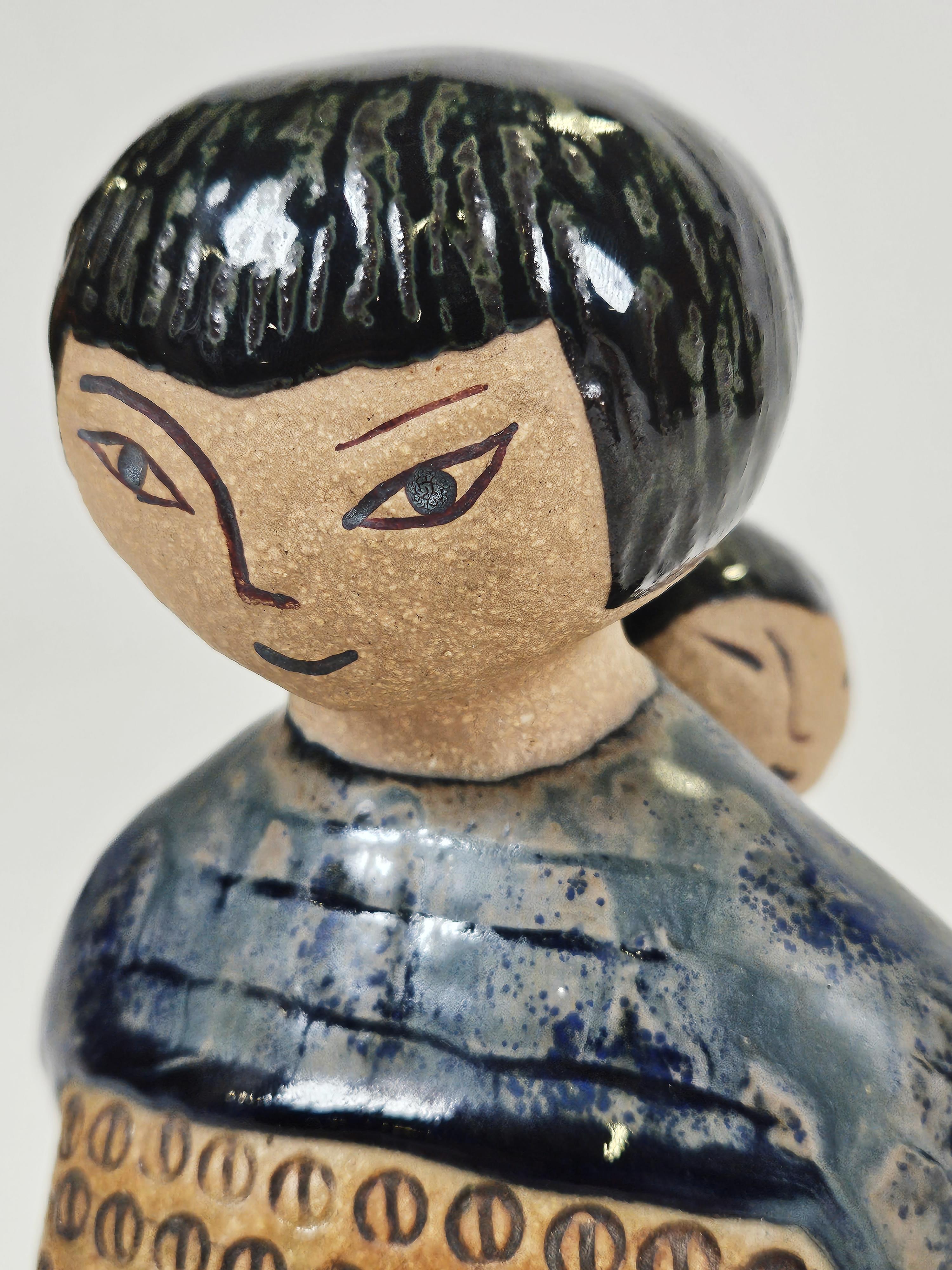 Seltene Keramik „Japanskan“ aus der Mitte des Jahrhunderts von Lisa Larson, Gustavsberg, Schweden (20. Jahrhundert) im Angebot