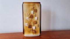 Seltene Keramikvase aus der Mitte des Jahrhunderts, Mosaik, Ditmar Urbach, 1970er Jahre