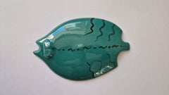 Rare sculpture murale flottante en céramique du milieu du siècle, 1970