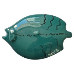Rare sculpture murale flottante en céramique du milieu du siècle, 1970