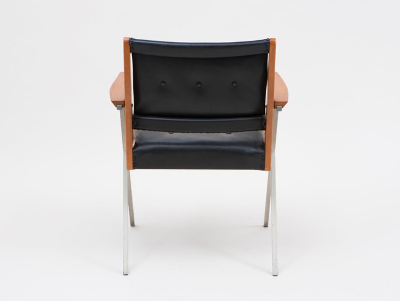 Rare Midcentury Chair Ladislav Rado for Knoll Drake In Good Condition For Sale In BROOKLYN, NY