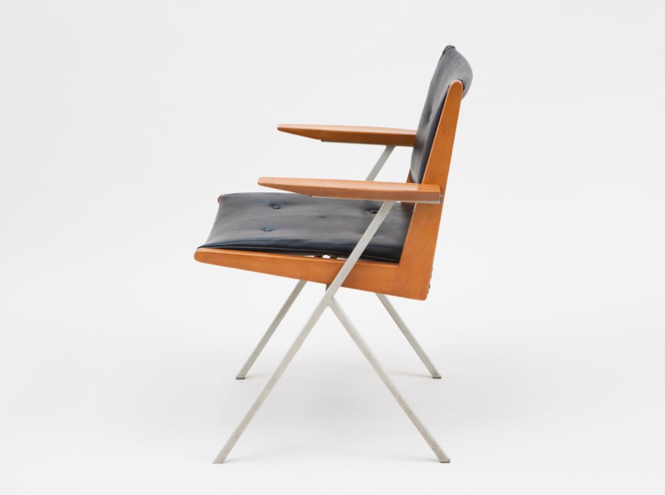 20th Century Rare Midcentury Chair Ladislav Rado for Knoll Drake For Sale