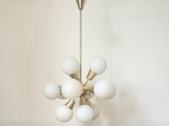 Rare Midcentury Chandelier Sputnik, Kamenicky Senov, 1970s
