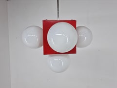 Rare Mid-Century Chandelier Sputnik, Space Age, Italy, 1970s