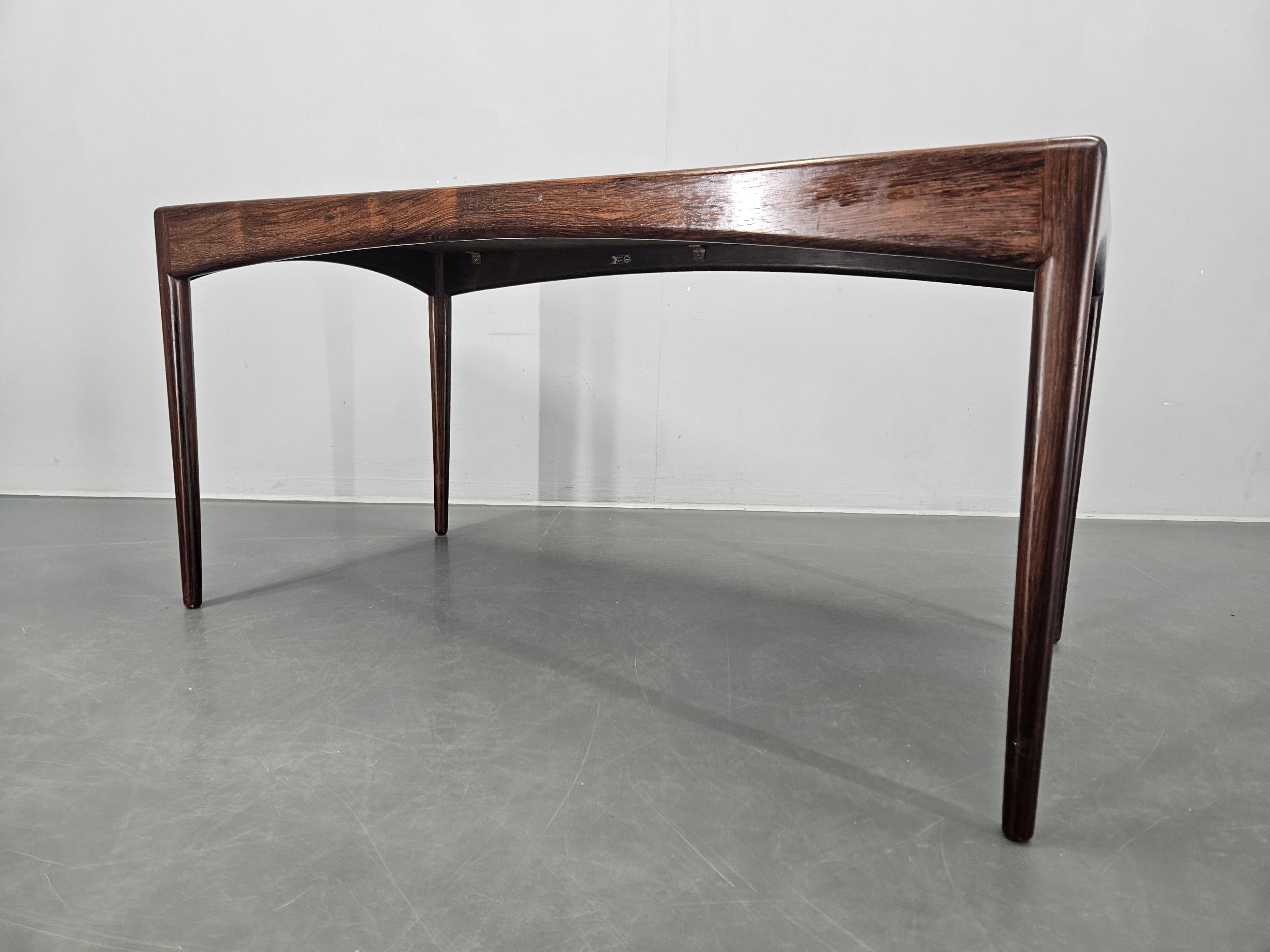 Rare Midcentury Coffee Table Søren Willadsen, Kristian Vedel, Denmark, 1960s For Sale 2