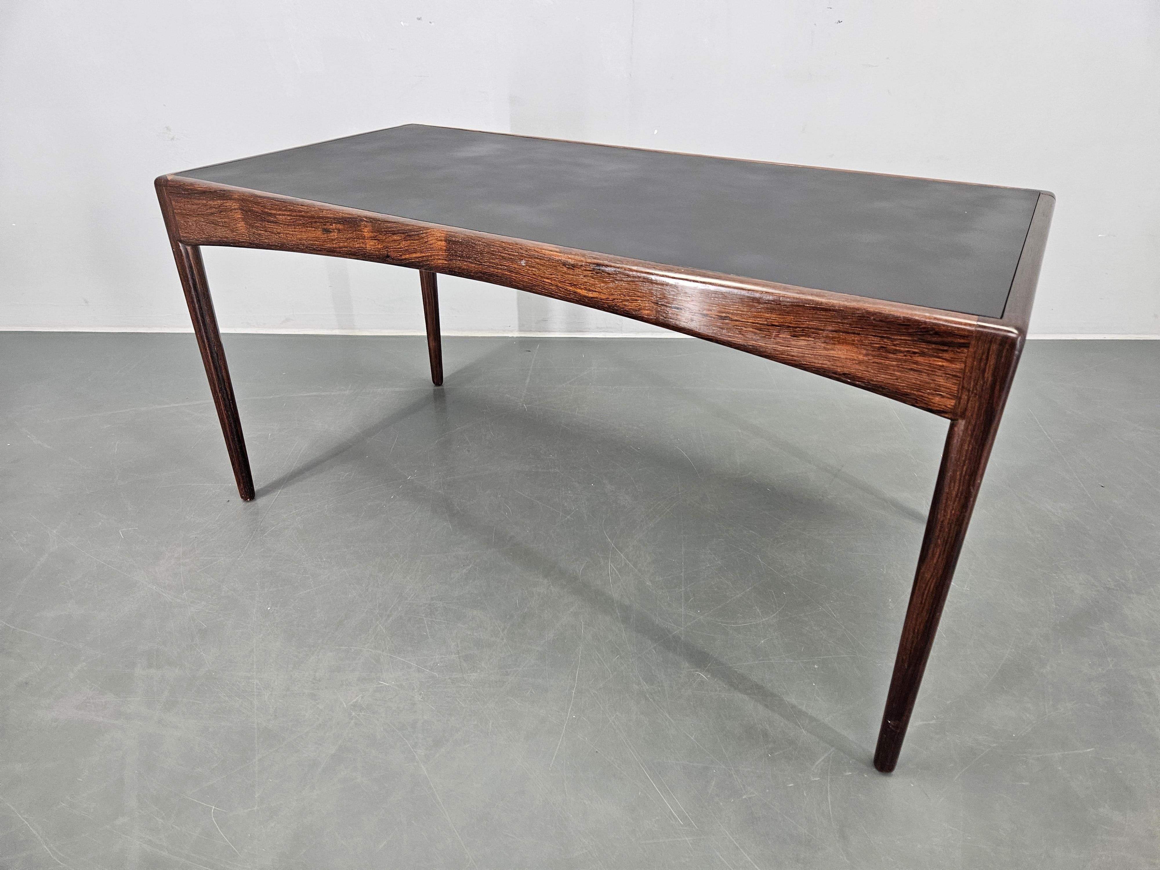 Rare Midcentury Coffee Table Søren Willadsen, Kristian Vedel, Denmark, 1960s For Sale 3
