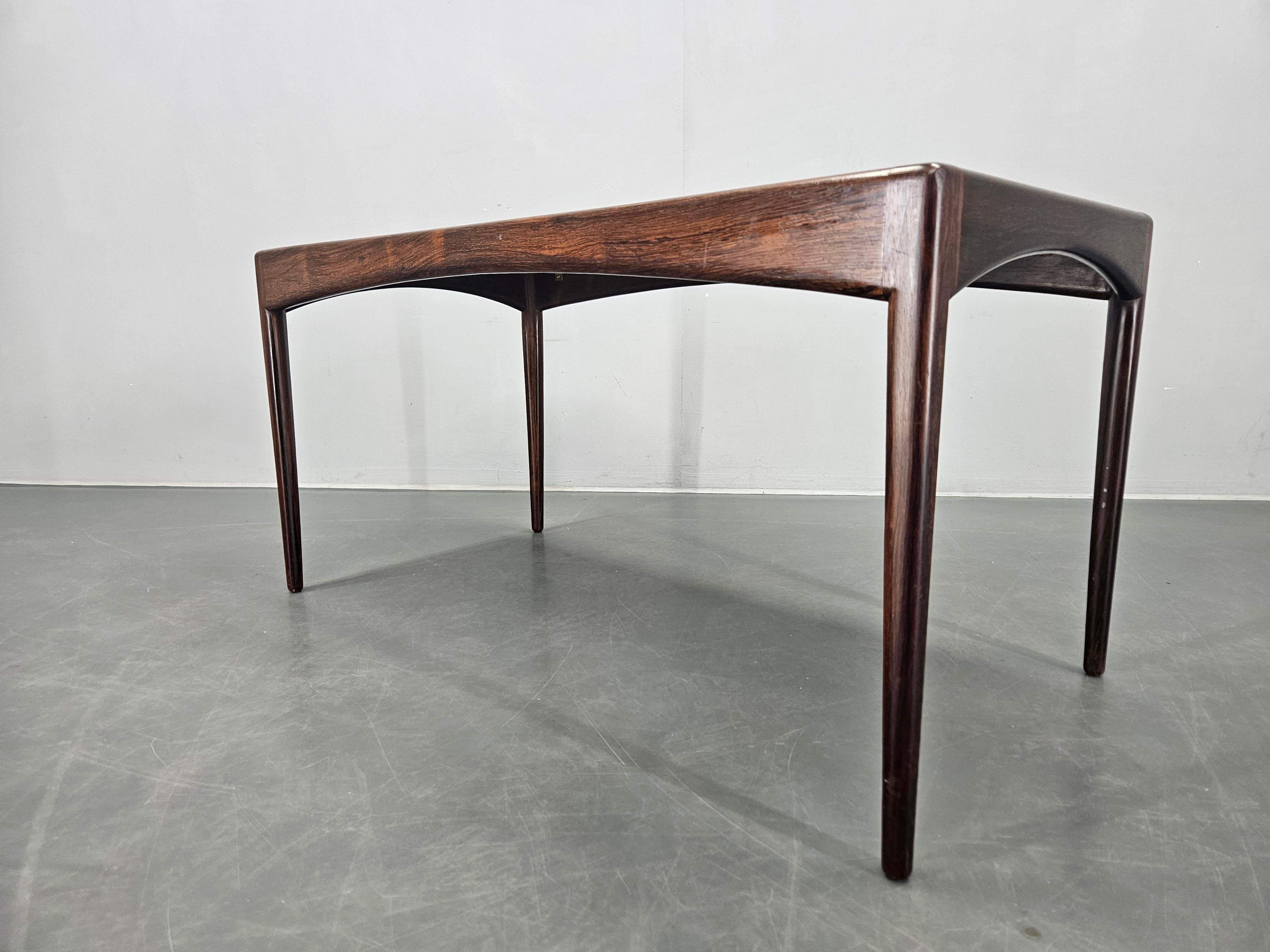 Rare Midcentury Coffee Table Søren Willadsen, Kristian Vedel, Denmark, 1960s For Sale 5