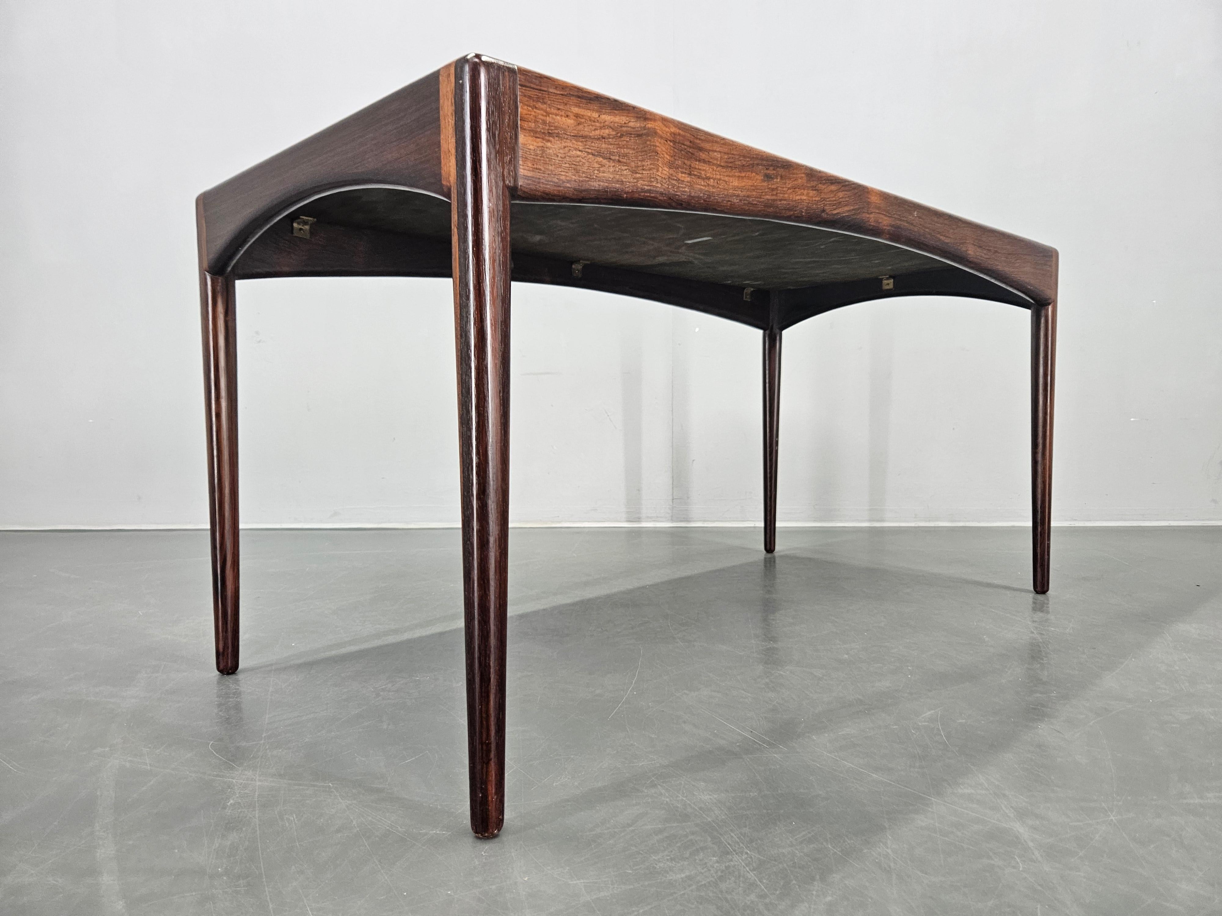 Rare Midcentury Coffee Table Søren Willadsen, Kristian Vedel, Denmark, 1960s For Sale 7