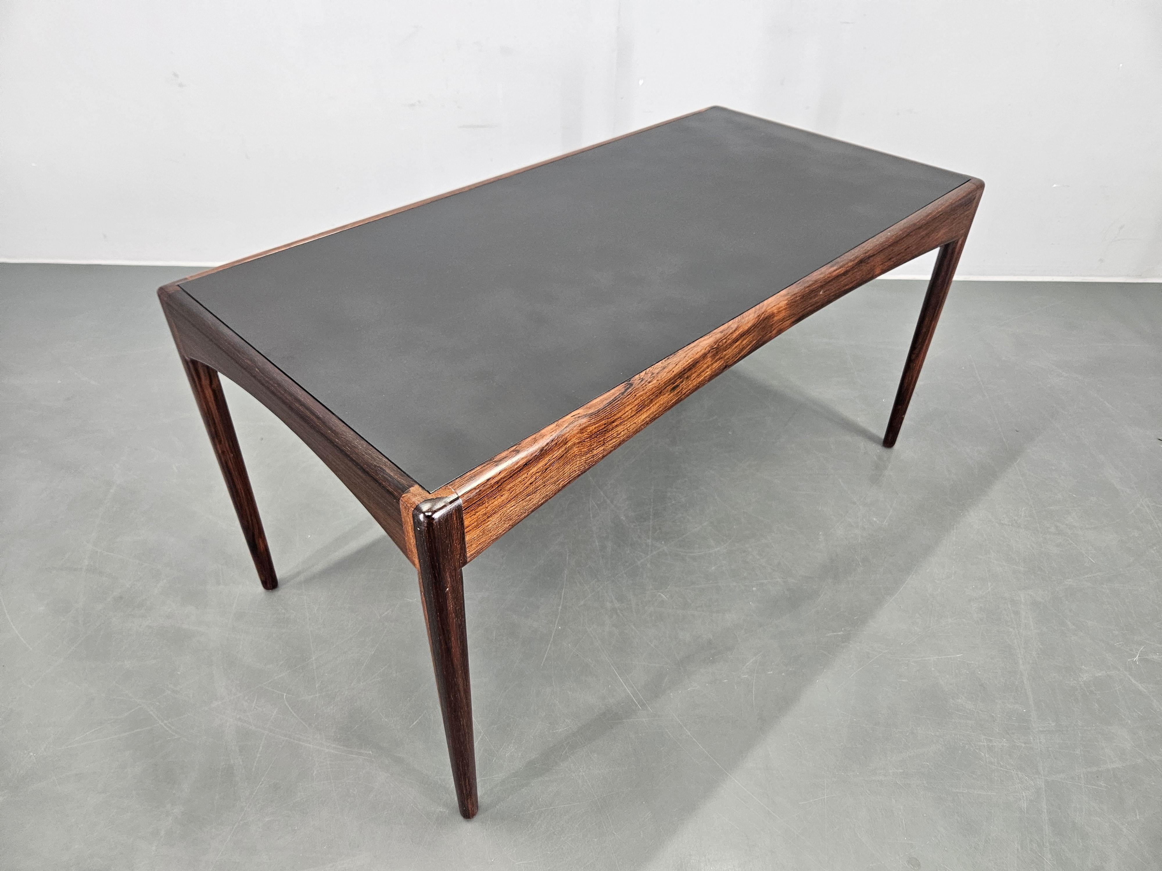 Rare Midcentury Coffee Table Søren Willadsen, Kristian Vedel, Denmark, 1960s For Sale 8