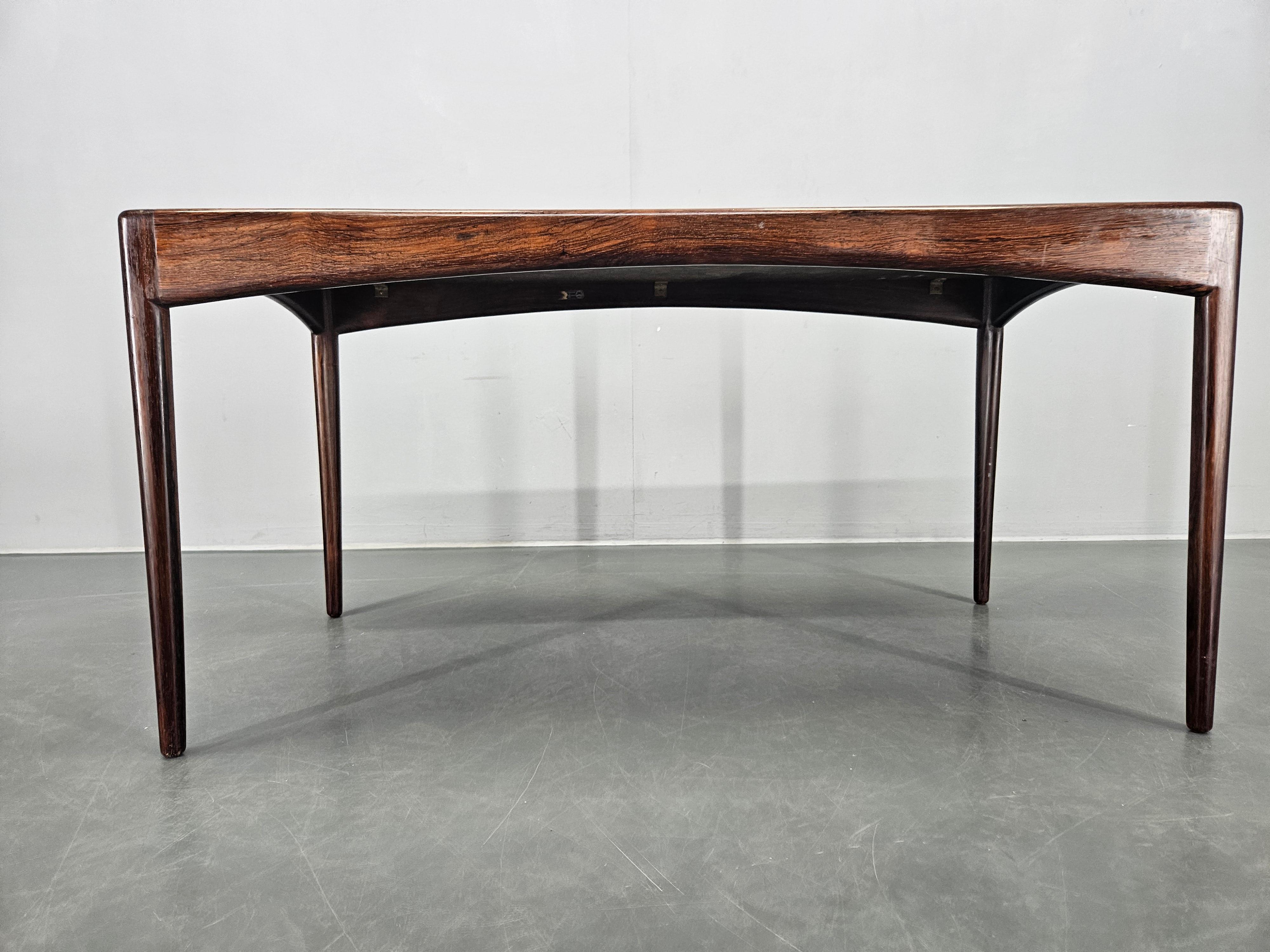 Rare Midcentury Coffee Table Søren Willadsen, Kristian Vedel, Denmark, 1960s For Sale 9