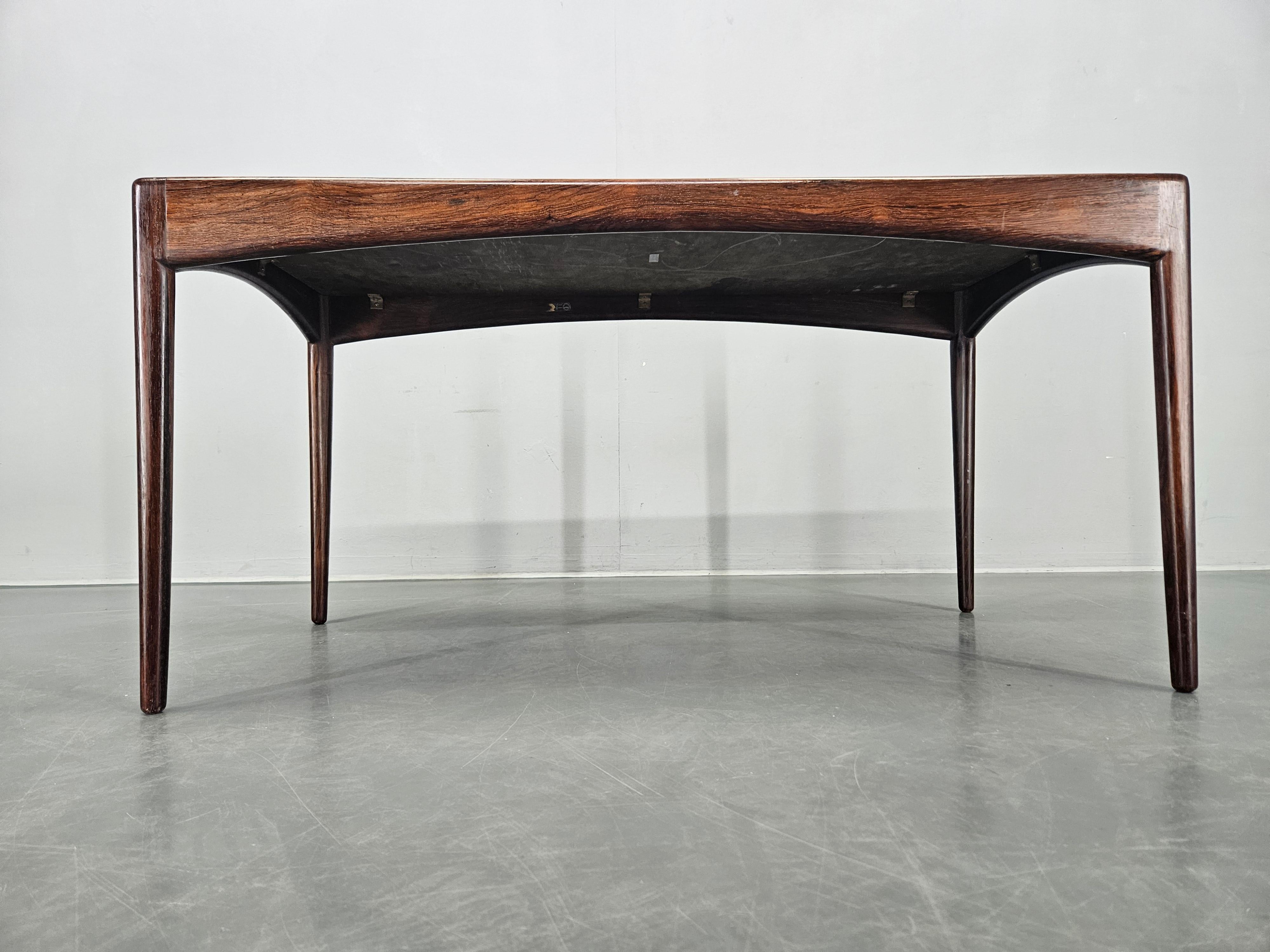 Rare Midcentury Coffee Table Søren Willadsen, Kristian Vedel, Denmark, 1960s For Sale 10