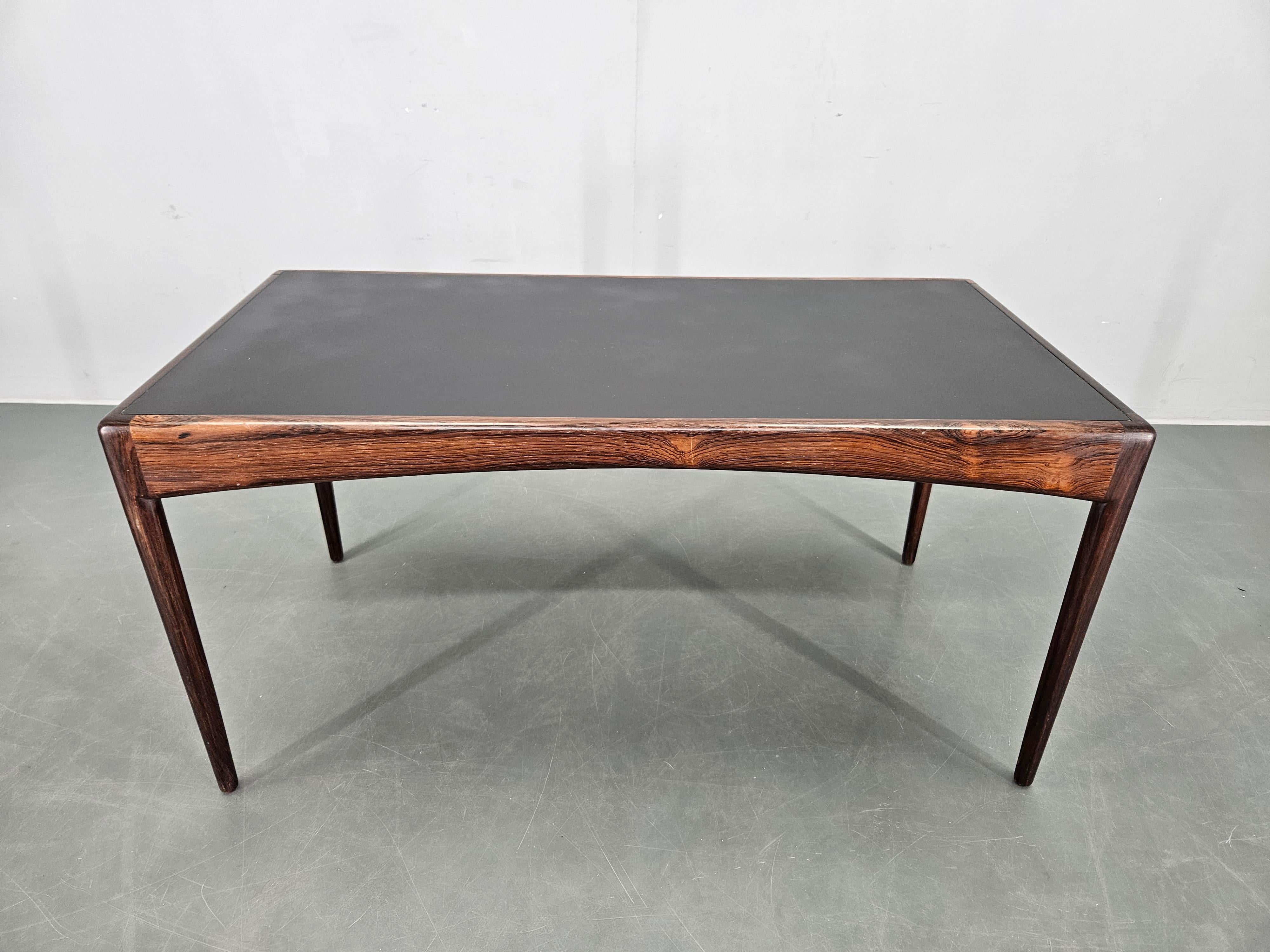 Danish Rare Midcentury Coffee Table Søren Willadsen, Kristian Vedel, Denmark, 1960s For Sale