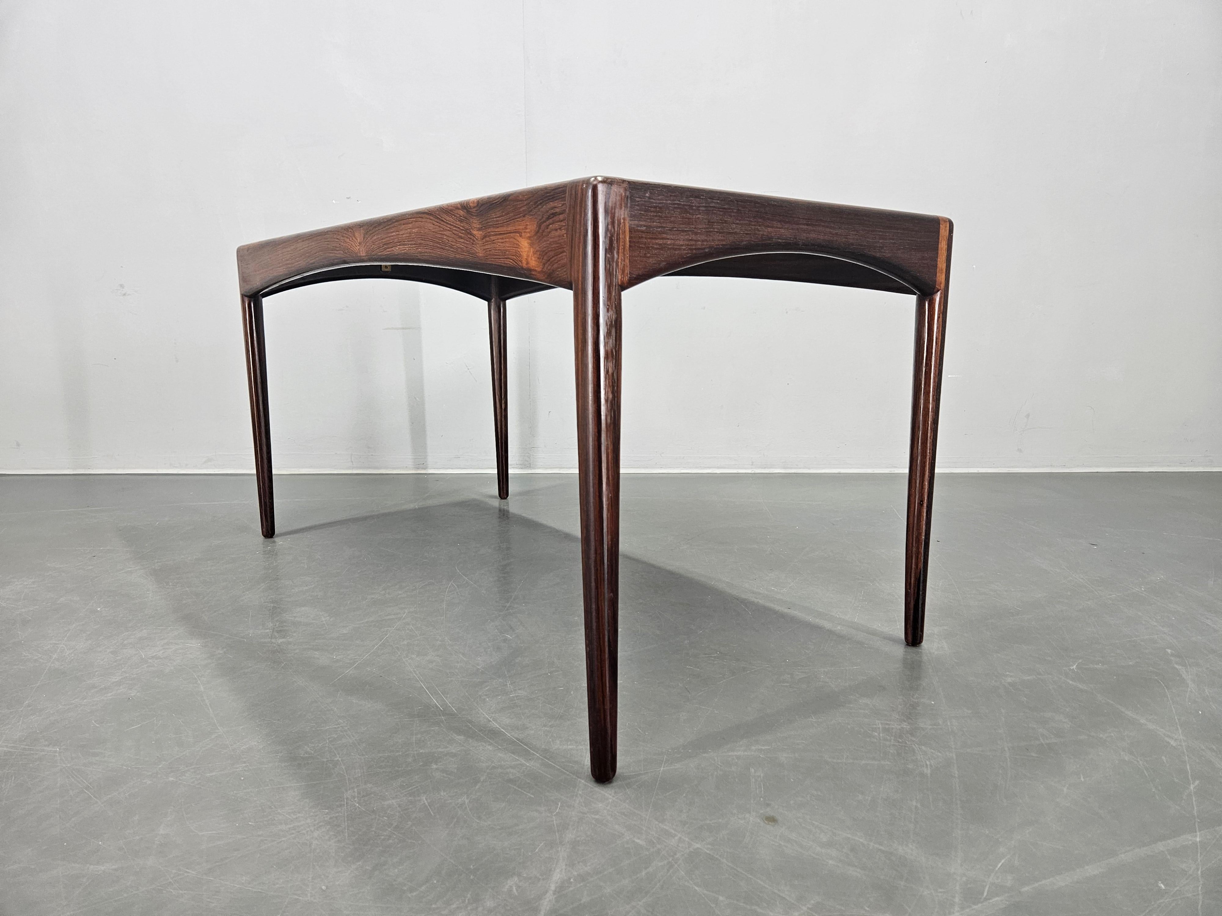 Mid-20th Century Rare Midcentury Coffee Table Søren Willadsen, Kristian Vedel, Denmark, 1960s For Sale
