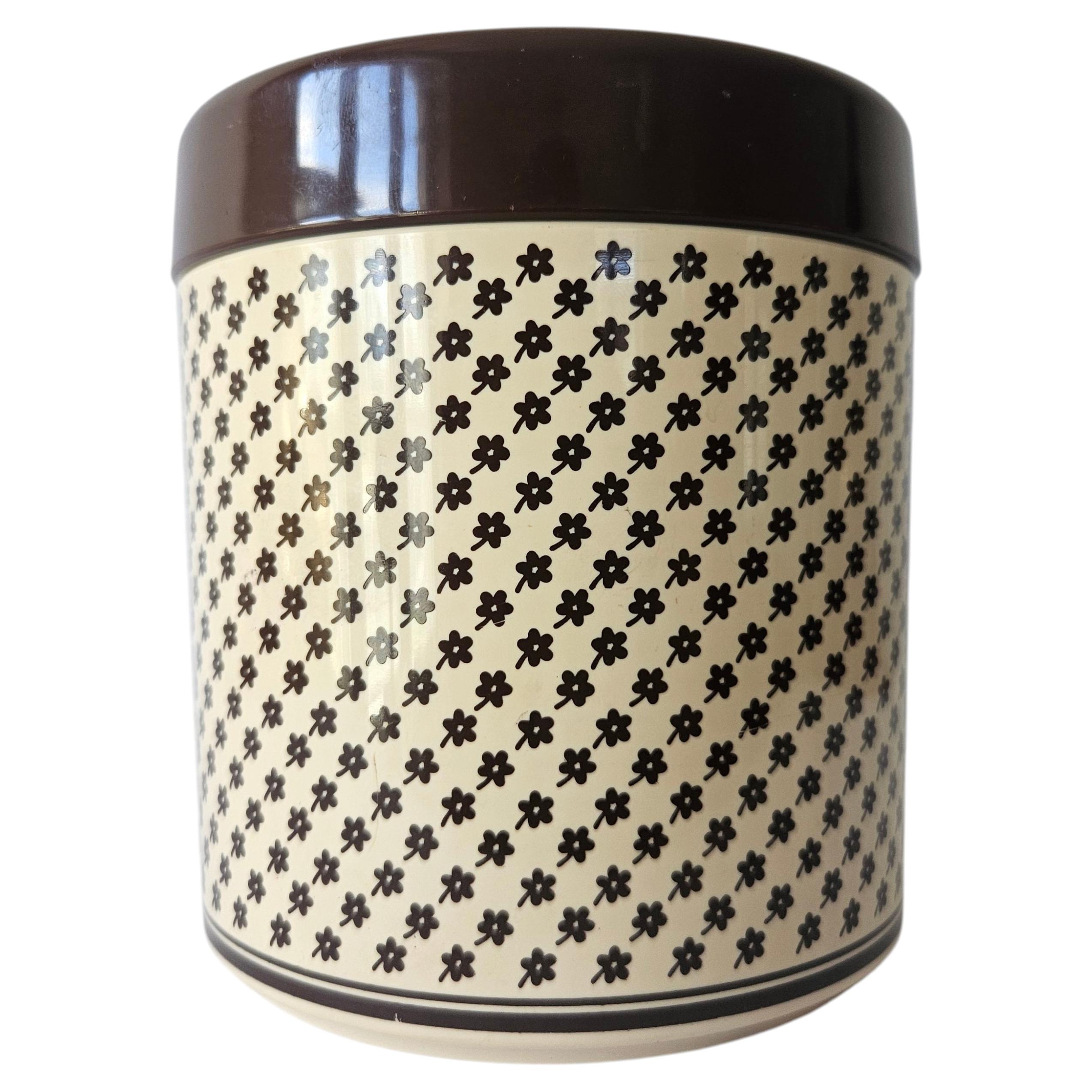 Rare Midcentury Desk or Table Wastebasket EMSA, Germany, 1970s