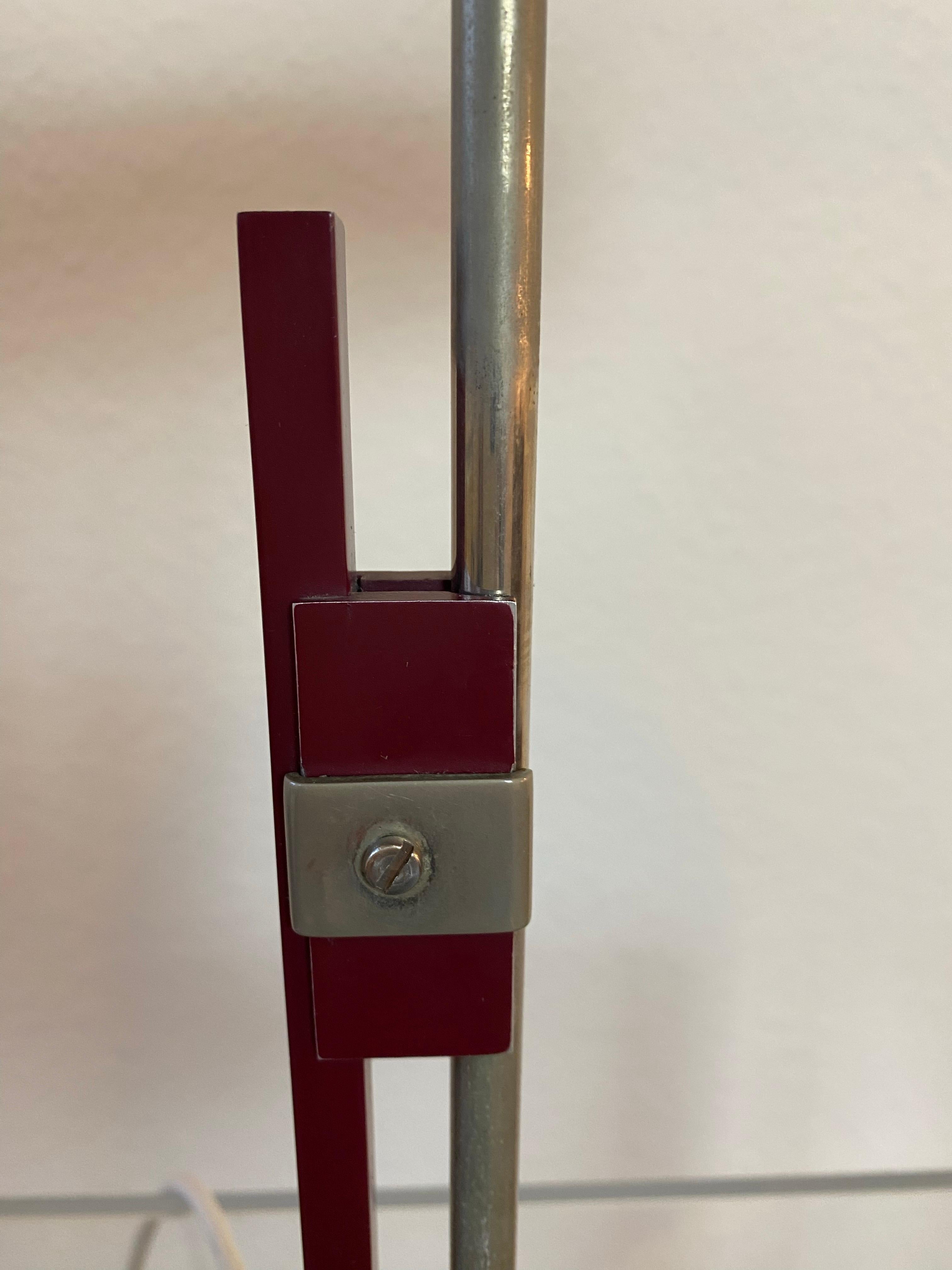 Seltene Mid-Century-Schreibtischleuchte, Modell 6886, Präsident für Kaiser 60er Jahre, Deutschland im Angebot 5