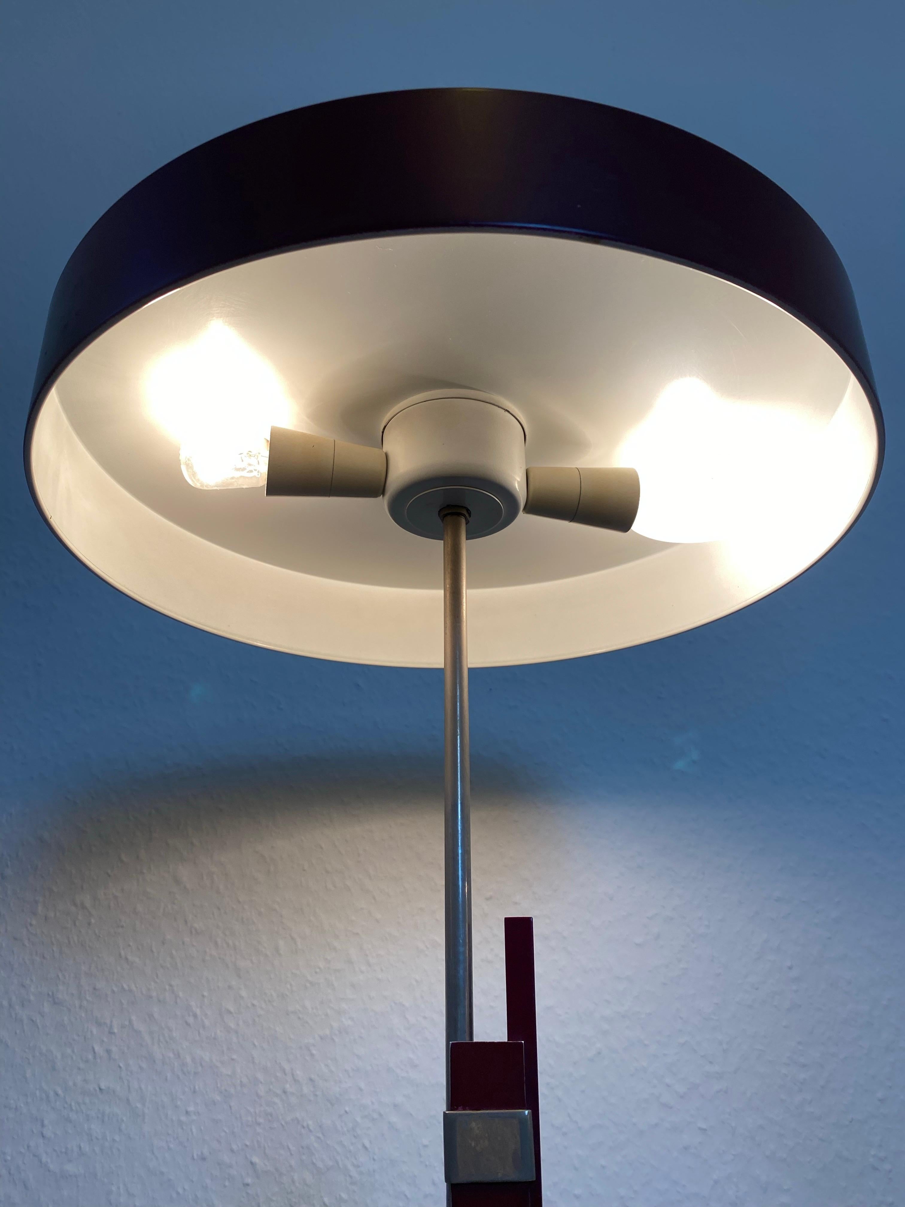 Seltene Mid-Century-Schreibtischleuchte, Modell 6886, Präsident für Kaiser 60er Jahre, Deutschland im Angebot 7