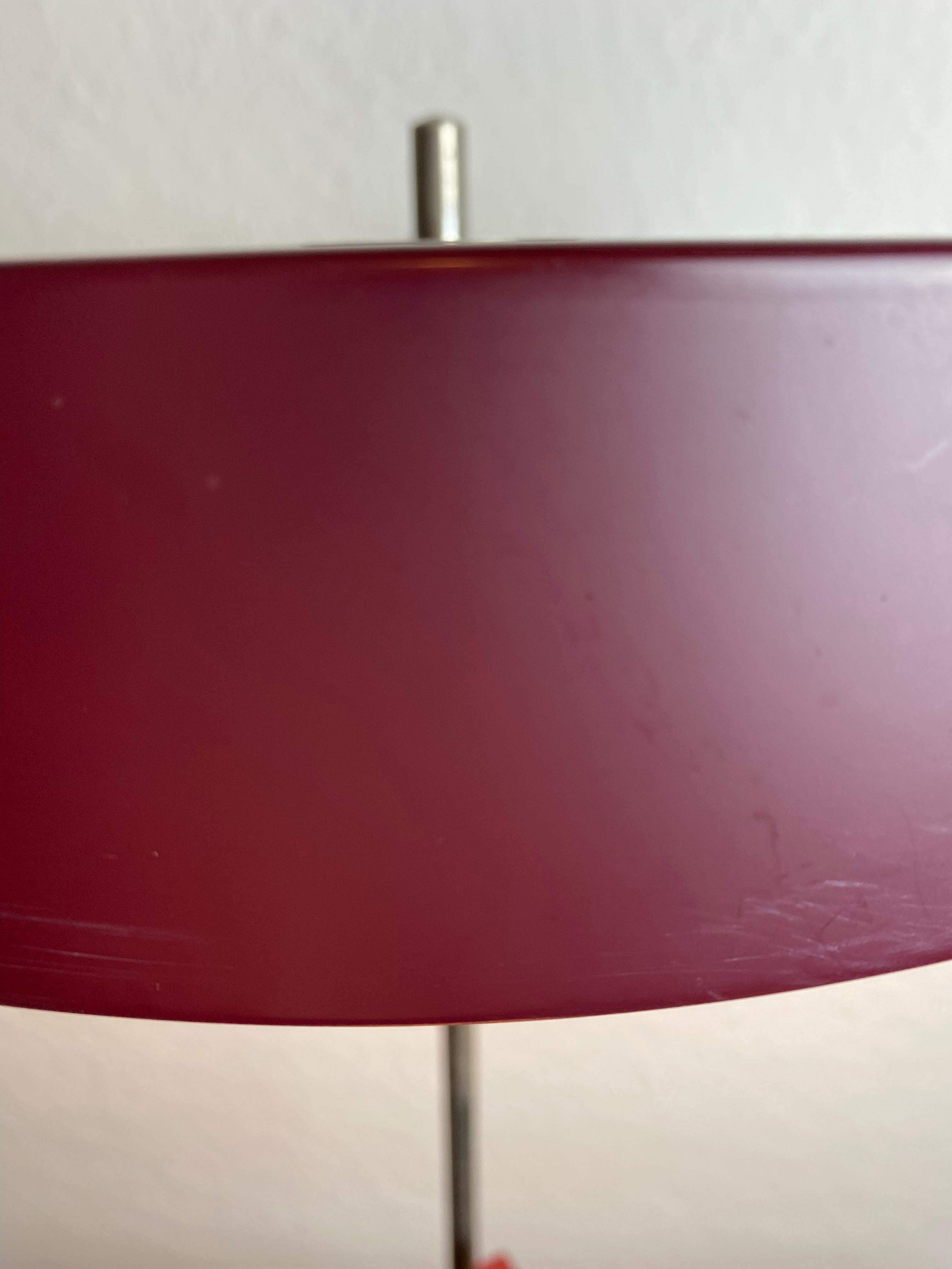 Seltene Mid-Century-Schreibtischleuchte, Modell 6886, Präsident für Kaiser 60er Jahre, Deutschland im Angebot 13