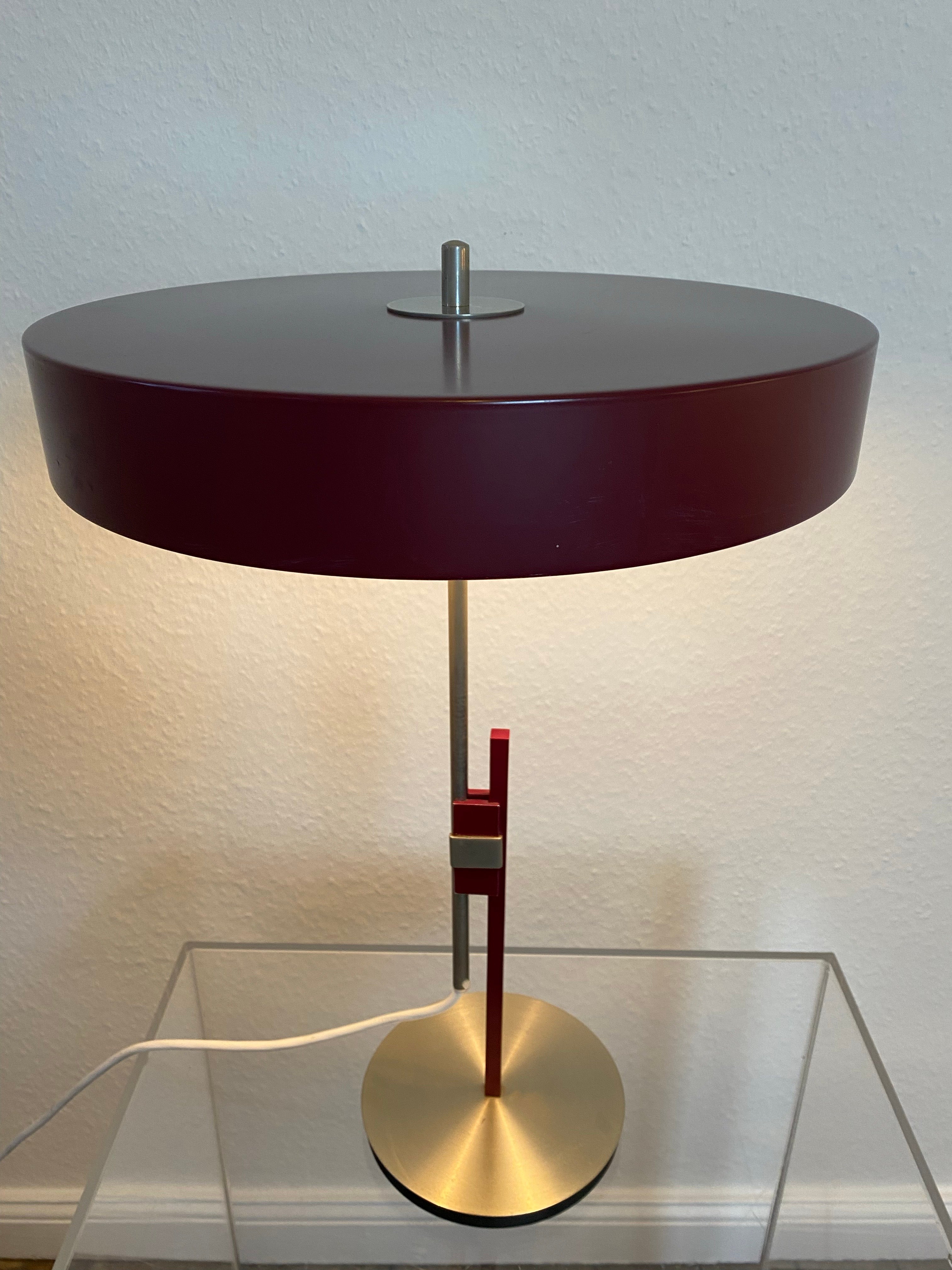 Seltene Mid-Century-Schreibtischleuchte, Modell 6886, Präsident für Kaiser 60er Jahre, Deutschland (Moderne der Mitte des Jahrhunderts) im Angebot