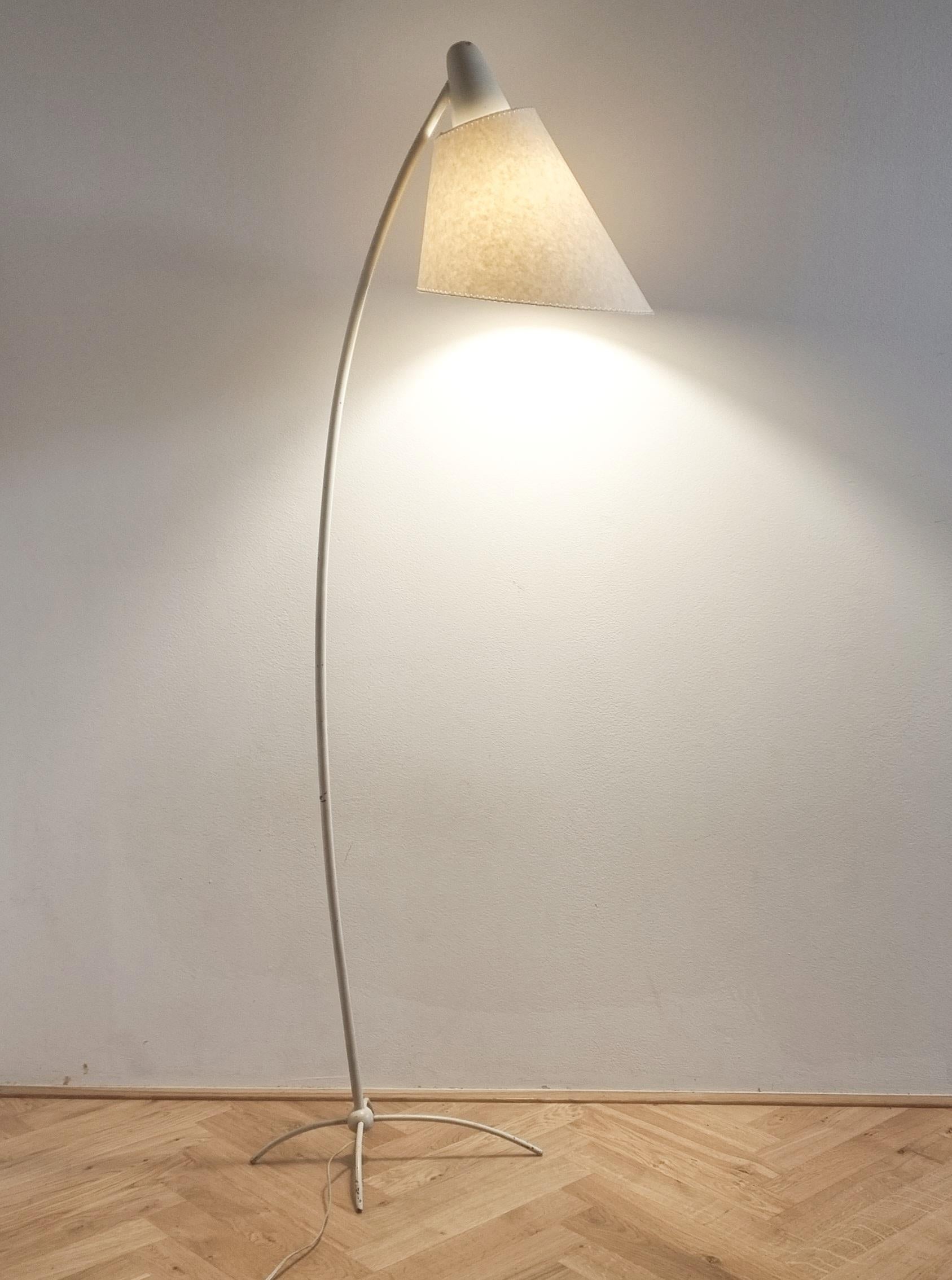 Rare Midcentury Floor Lamp, France, circa 1960s 6
