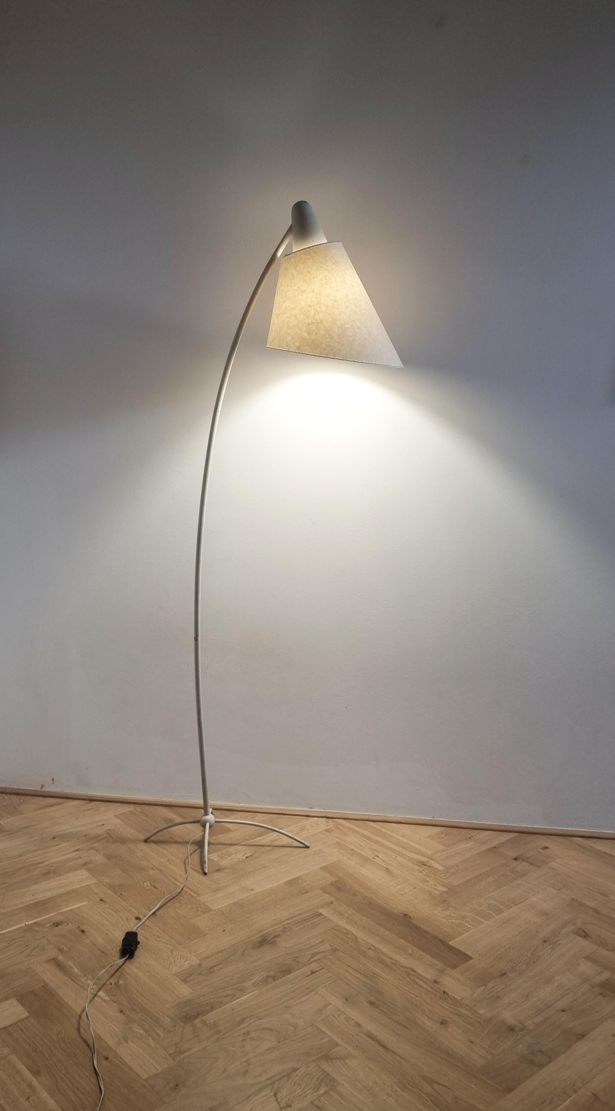 Rare Midcentury Floor Lamp, France, circa 1960s 7