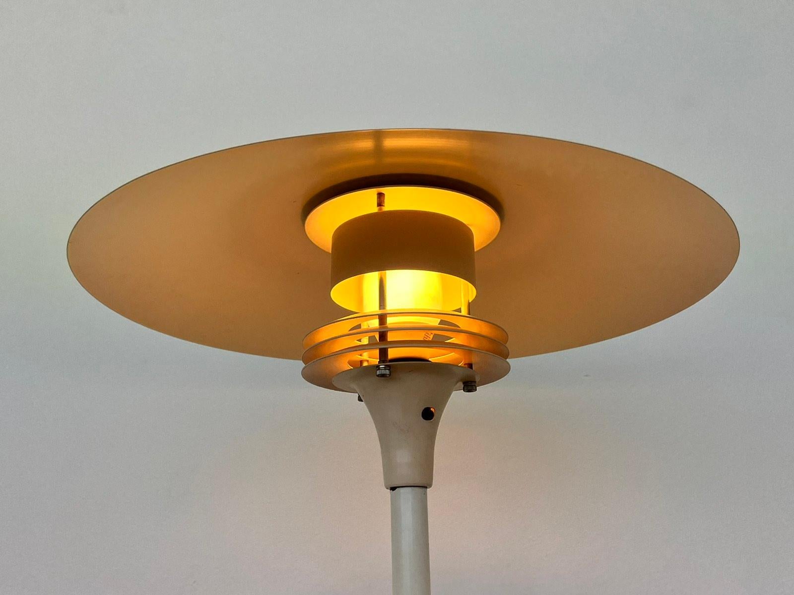 Danish Rare Midcentury Floor Lamp in style of Poul Henningsen, Denmark, 1960s For Sale