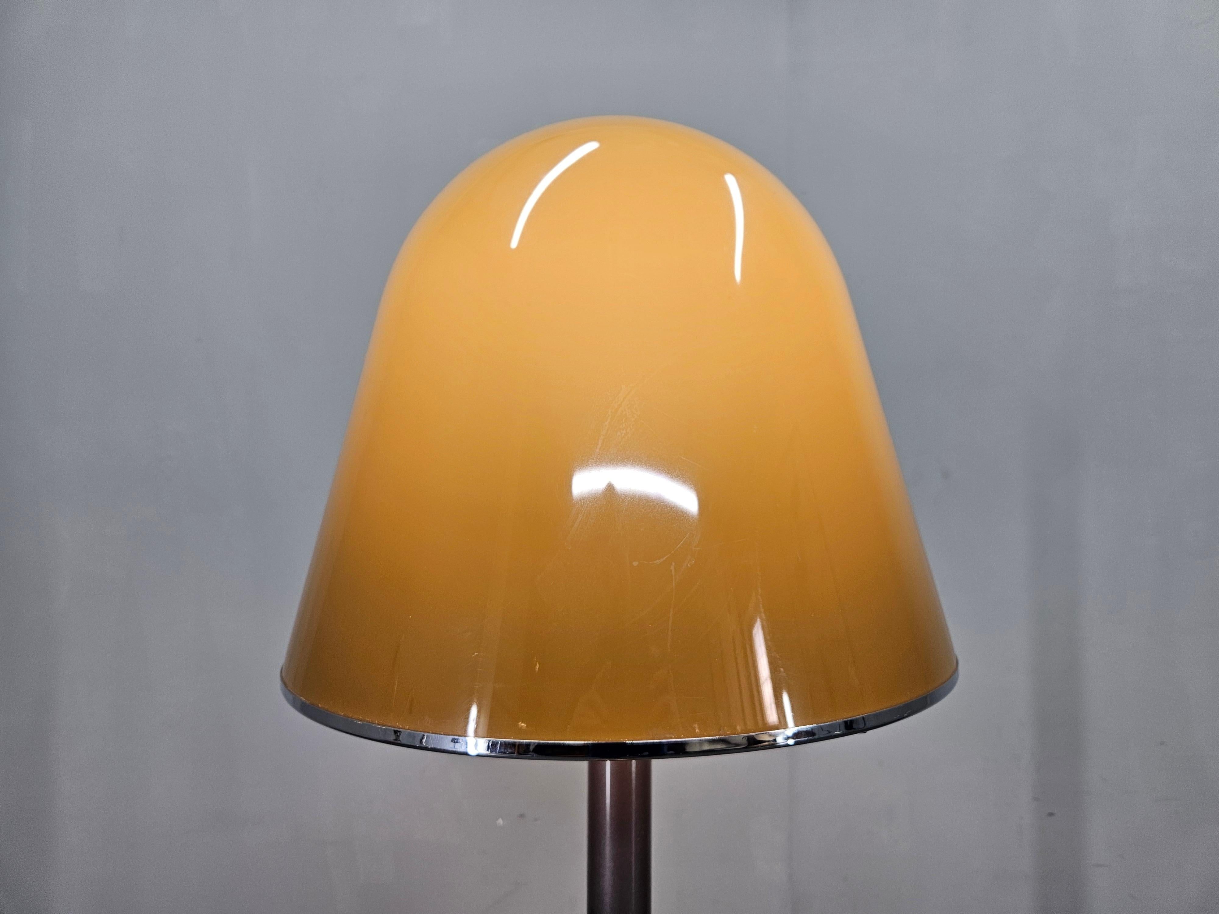 Rara lámpara de pie de mediados de siglo KUALA para Meblo, Franco Bresciani, Italia, 1970 Metal en venta