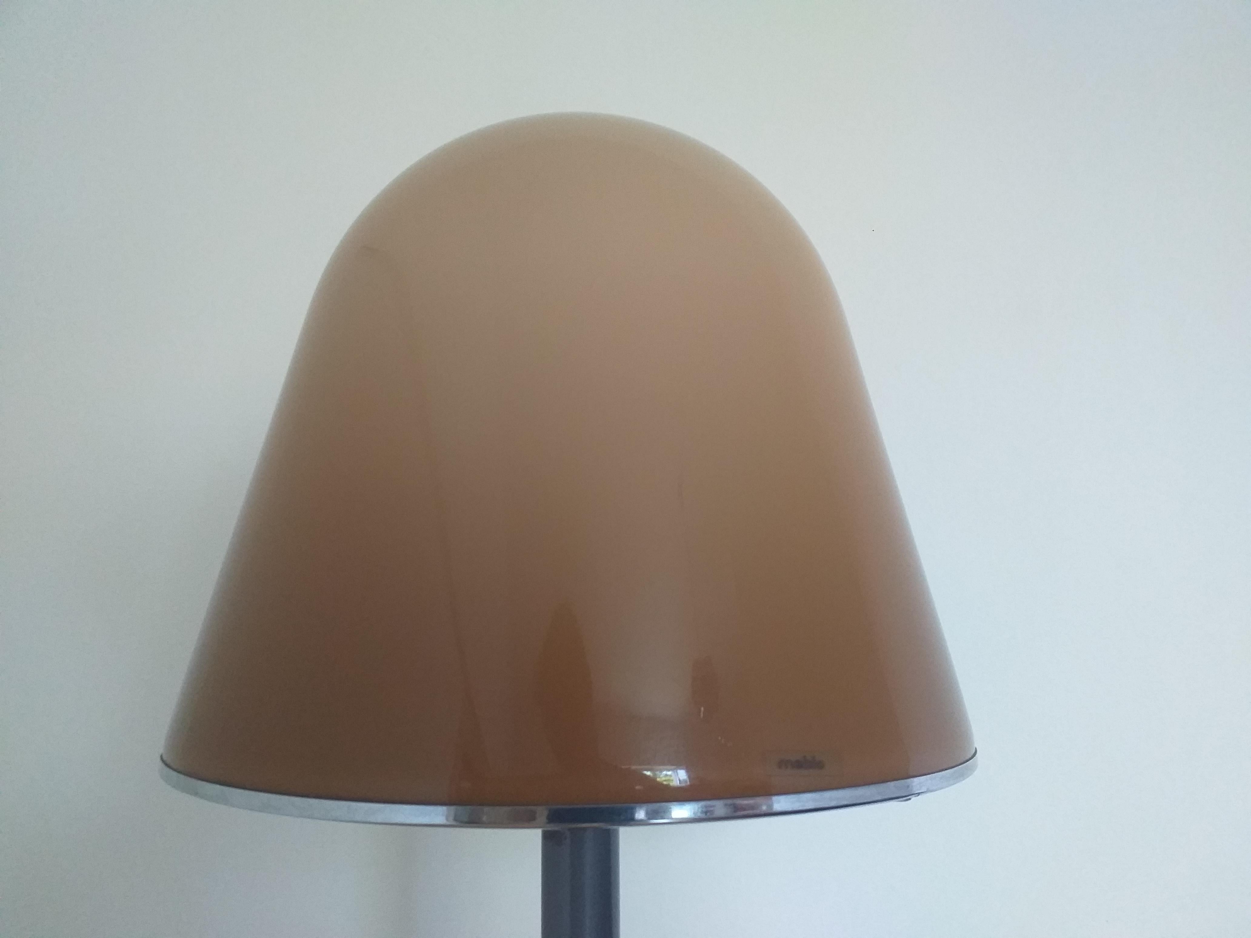 Mid-Century Modern Rare Midcentury Floor Lamp Kuala, Meblo by Franco Bresciani, Italy, 1970s For Sale