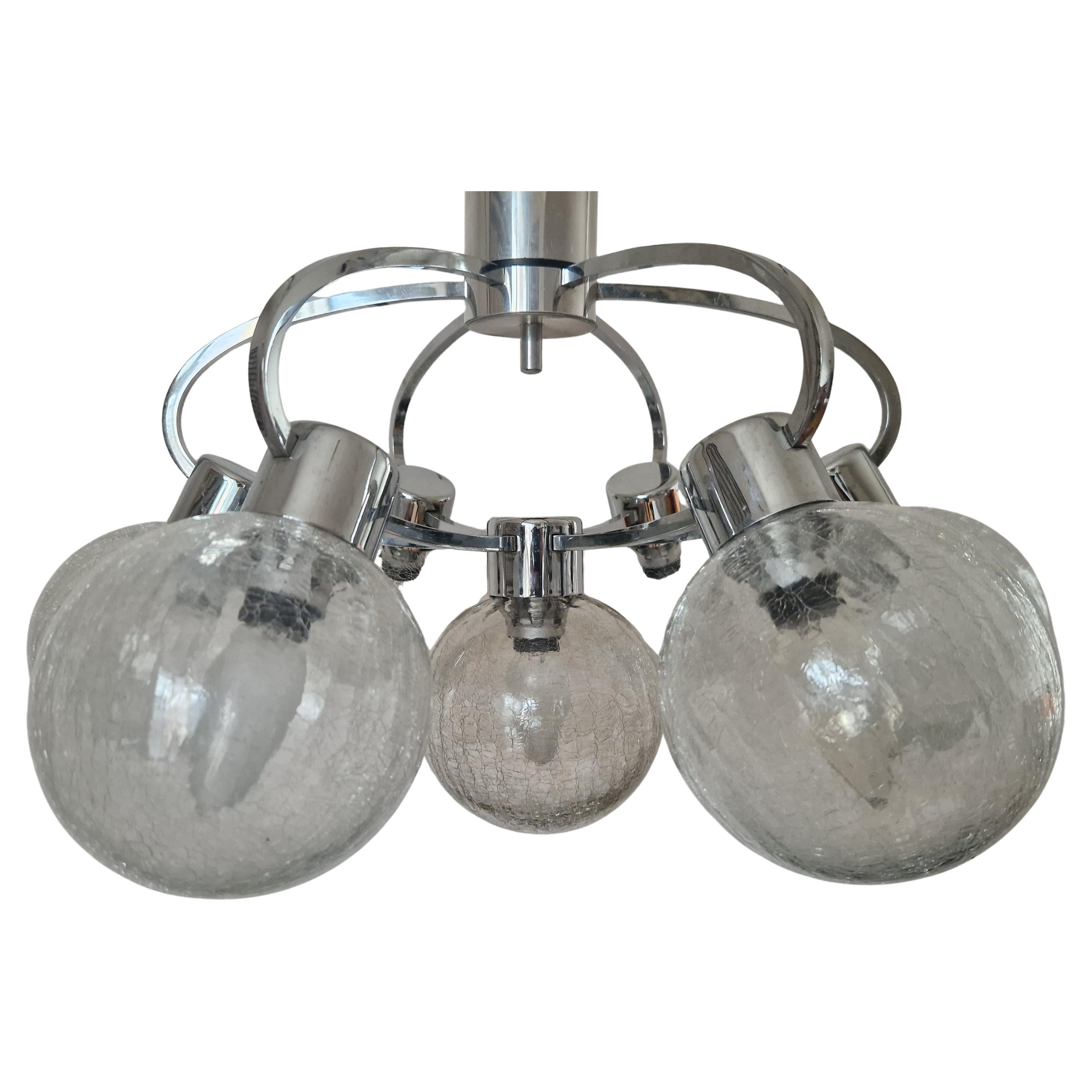 Raro lampadario o fashhount del Midcentury Galaxy, Germania, anni '70 in vendita