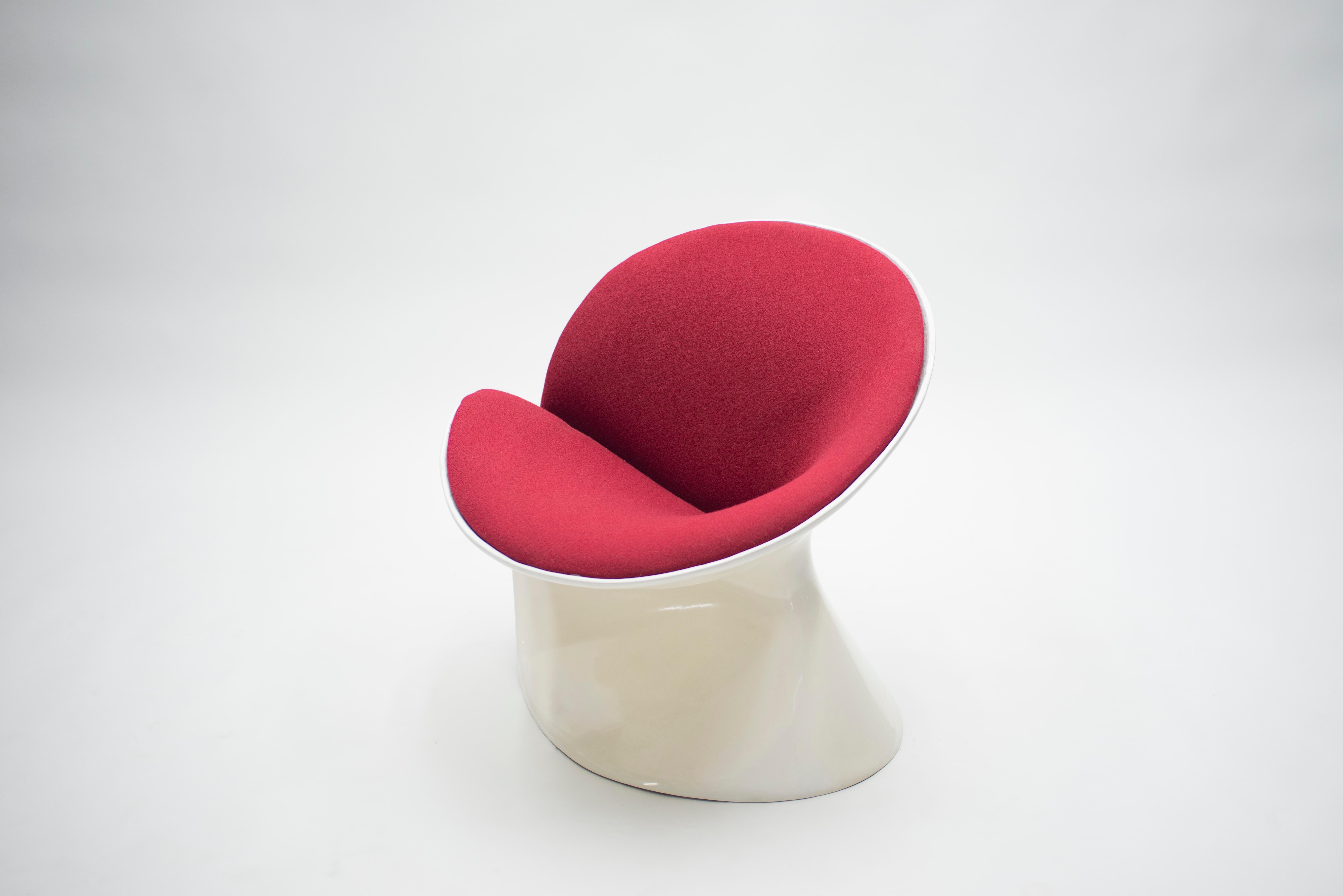 Rare Mid Century Jean-Pierre Laporte Girolle Armchair, 1969 1