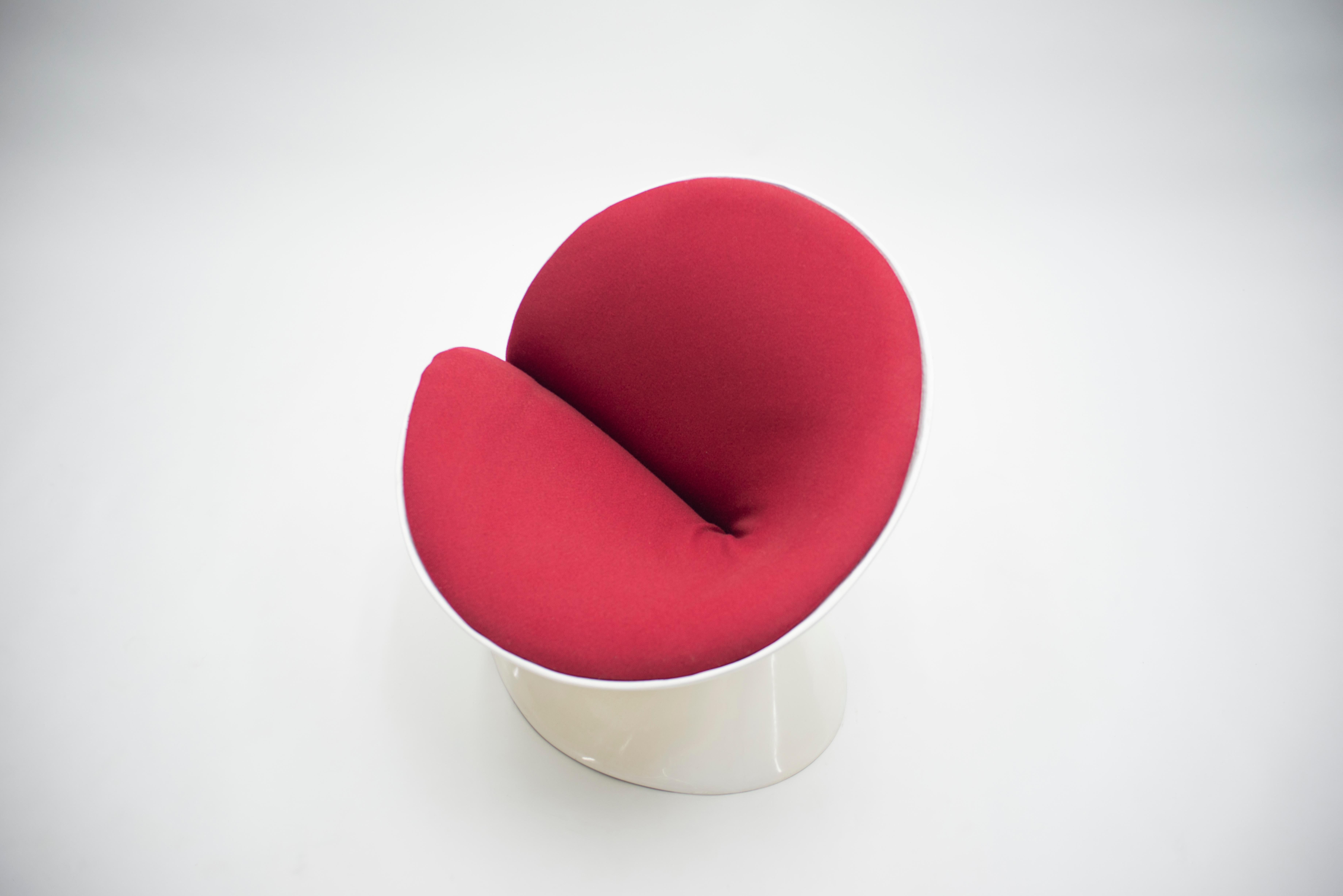 Rare Mid Century Jean-Pierre Laporte Girolle Armchair, 1969 6