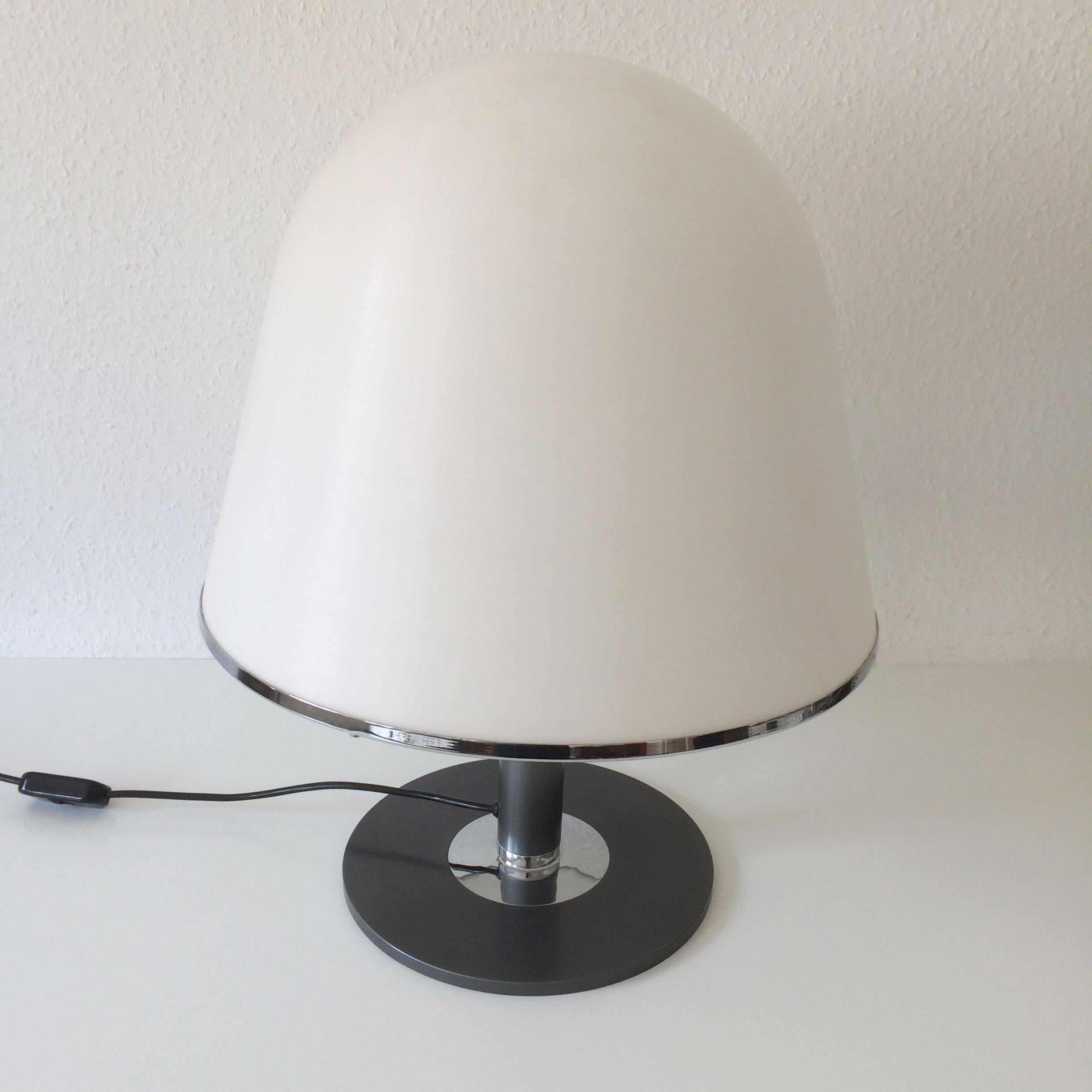 Italian Rare Midcentury Kuala Table Lamp by Franco Bresciani for Guzzini, 1970s, Italy For Sale