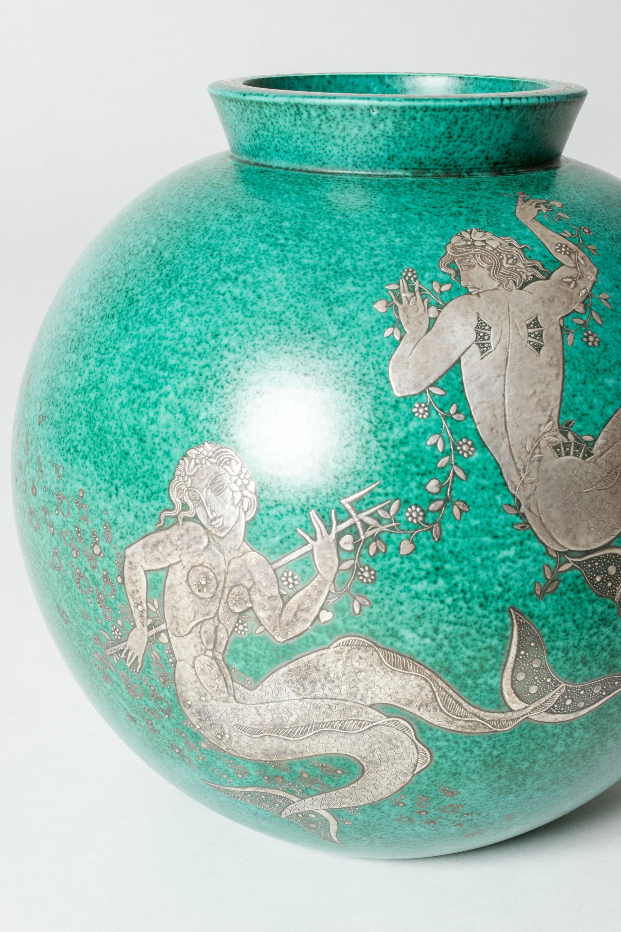 Raro vaso di grandi dimensioni in gres 