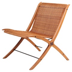 Rare Midcentury Lounge Chair by Hvidt & Mølgaard, Danish Design