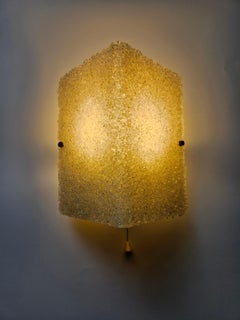 Rare Midcentury Lucite Wall Lamp Pokrok, 1960s