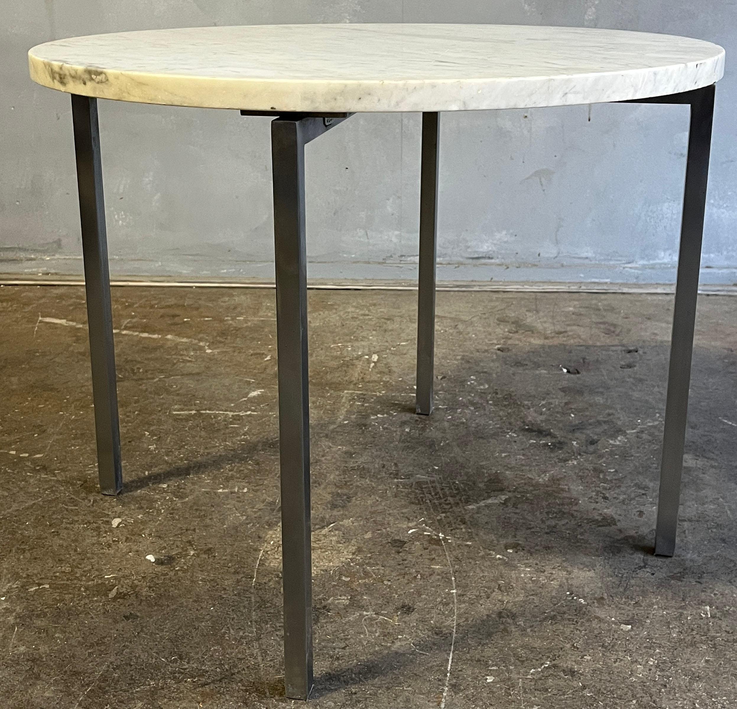 Rare Midcentury Marble Table Florence Knoll For Sale 9