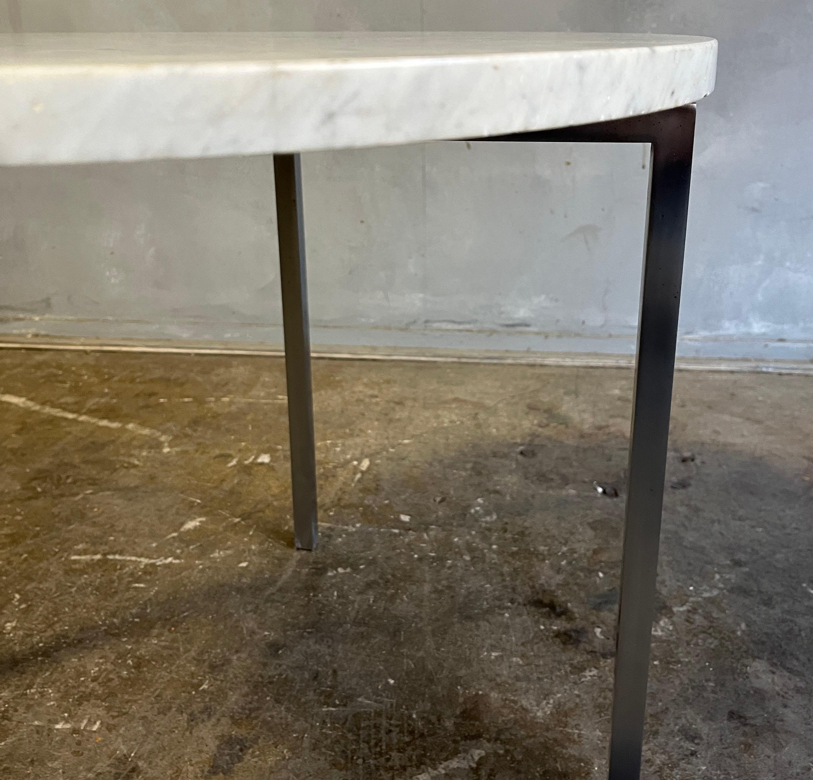 Rare Midcentury Marble Table Florence Knoll For Sale 2