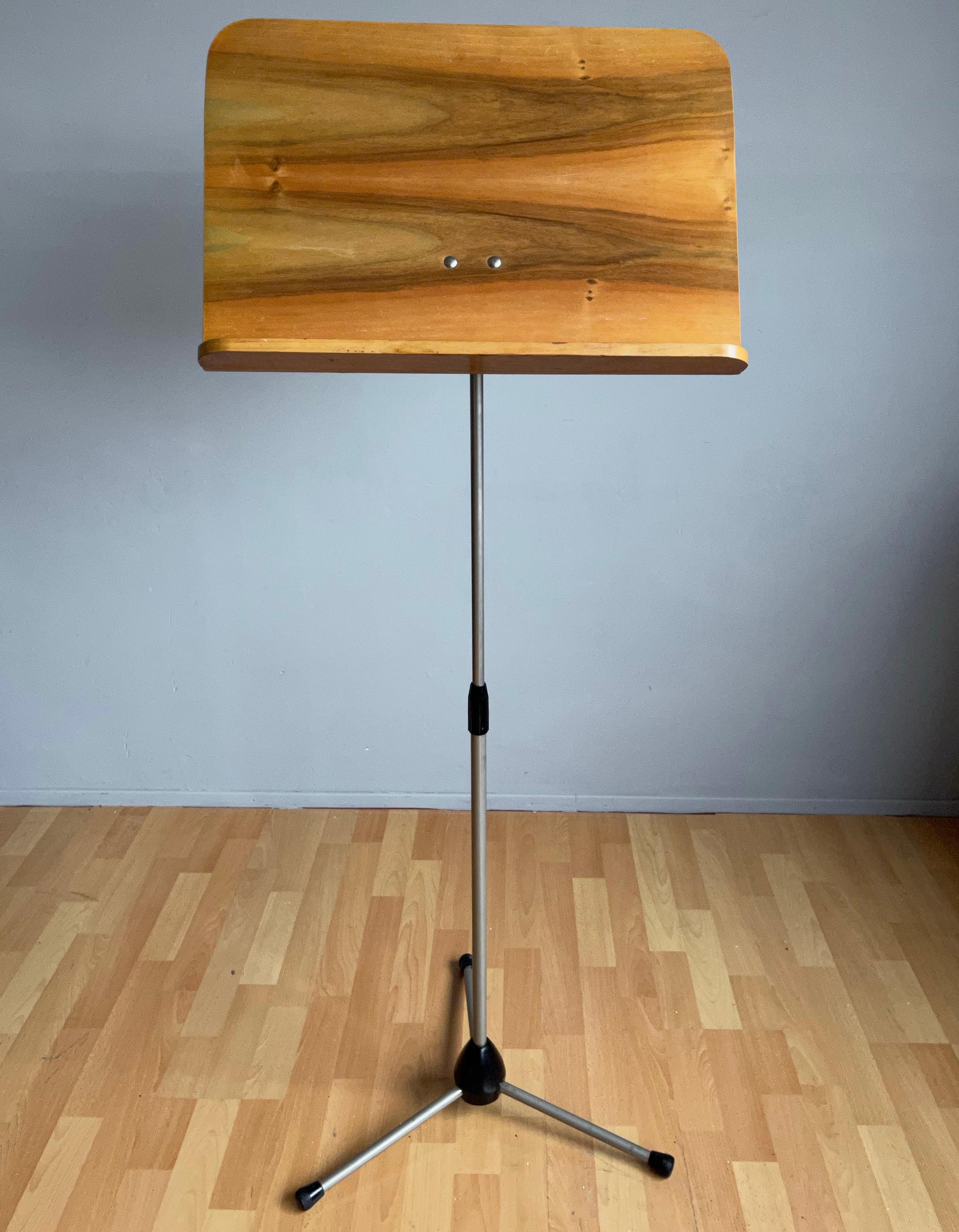 vintage wooden music stand