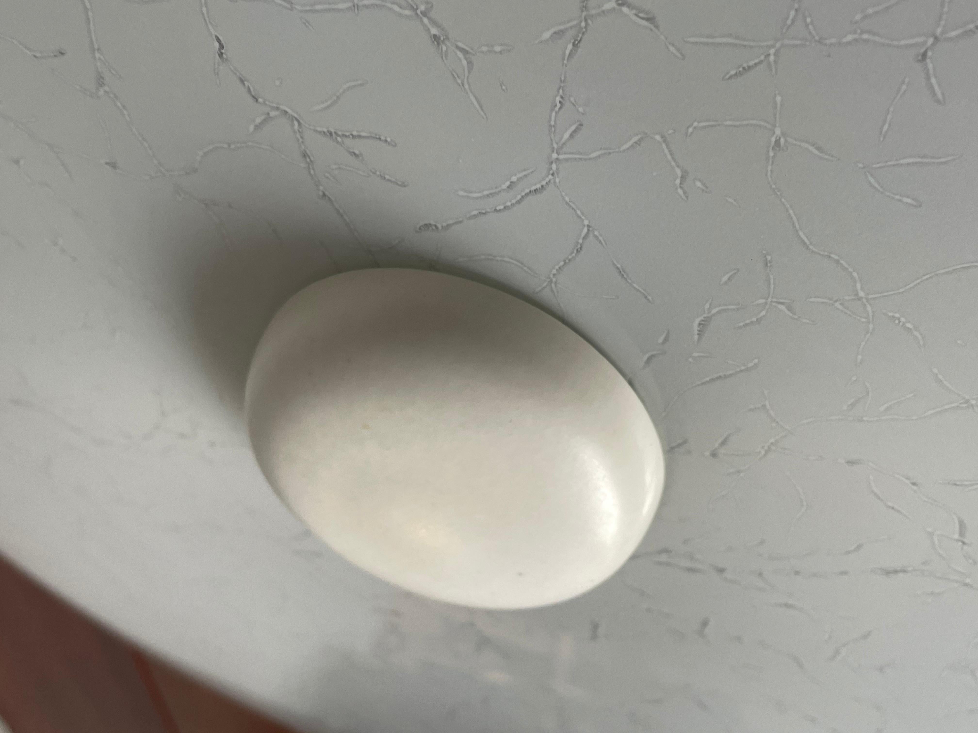 Seltene Midcentury Modern Glass Painter's Palette Design Flush Mount von White Goose im Zustand „Hervorragend“ im Angebot in Lisse, NL