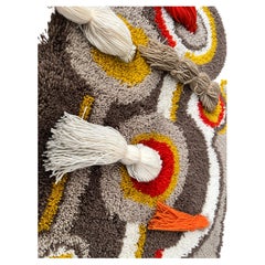 Seltener farbiger Wandteppich aus der Mitte des Jahrhunderts, Dänemark, 1960er Jahre