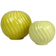 Midcentury Modern Rare Pair of Vases Gunnar Nylund Rörstrand, Sweden, 1940s